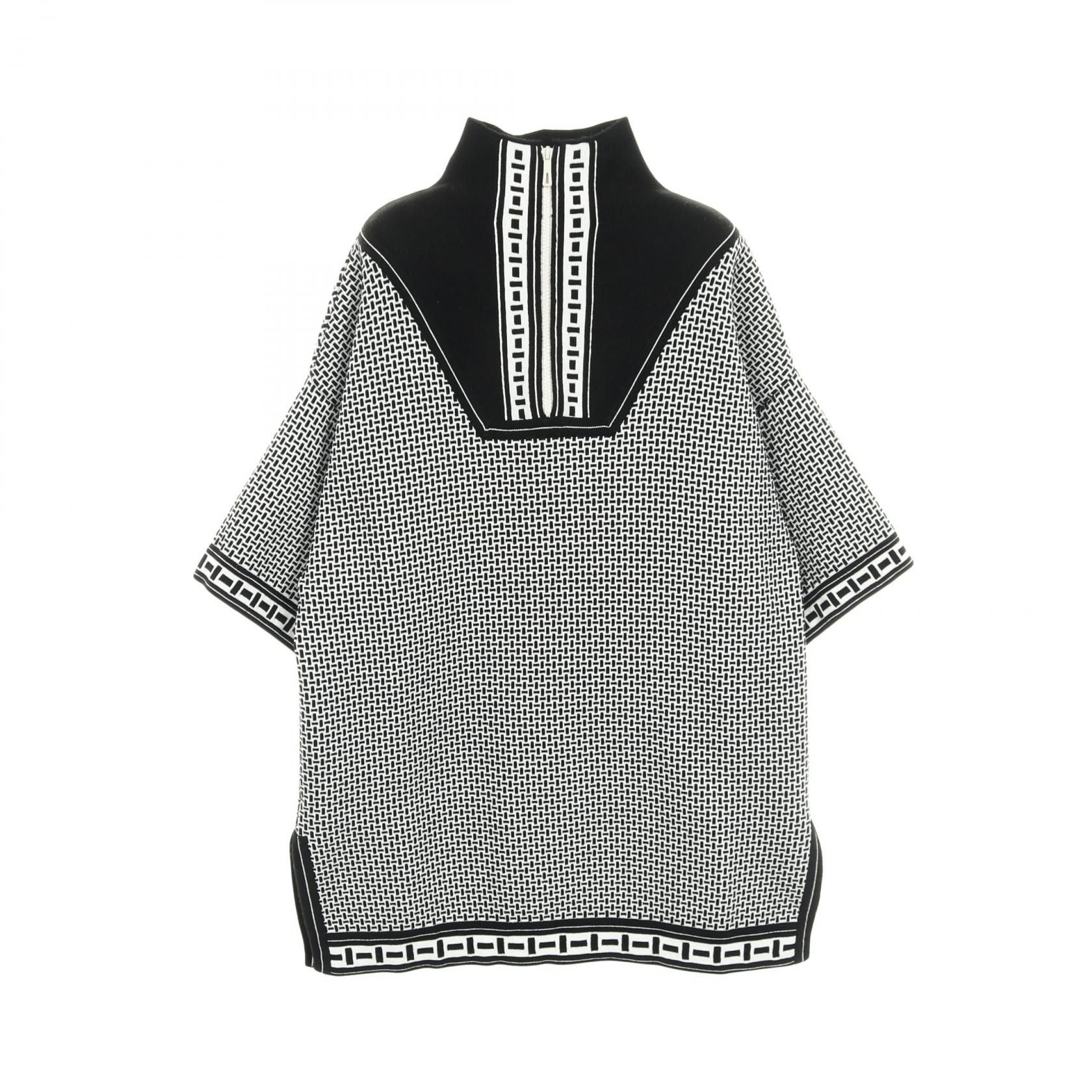 Hermes Hermes Hermes Wool Knit Top Textile Tops DUTY FREE for USA Size ONE SIZE - 1 Thumbnail