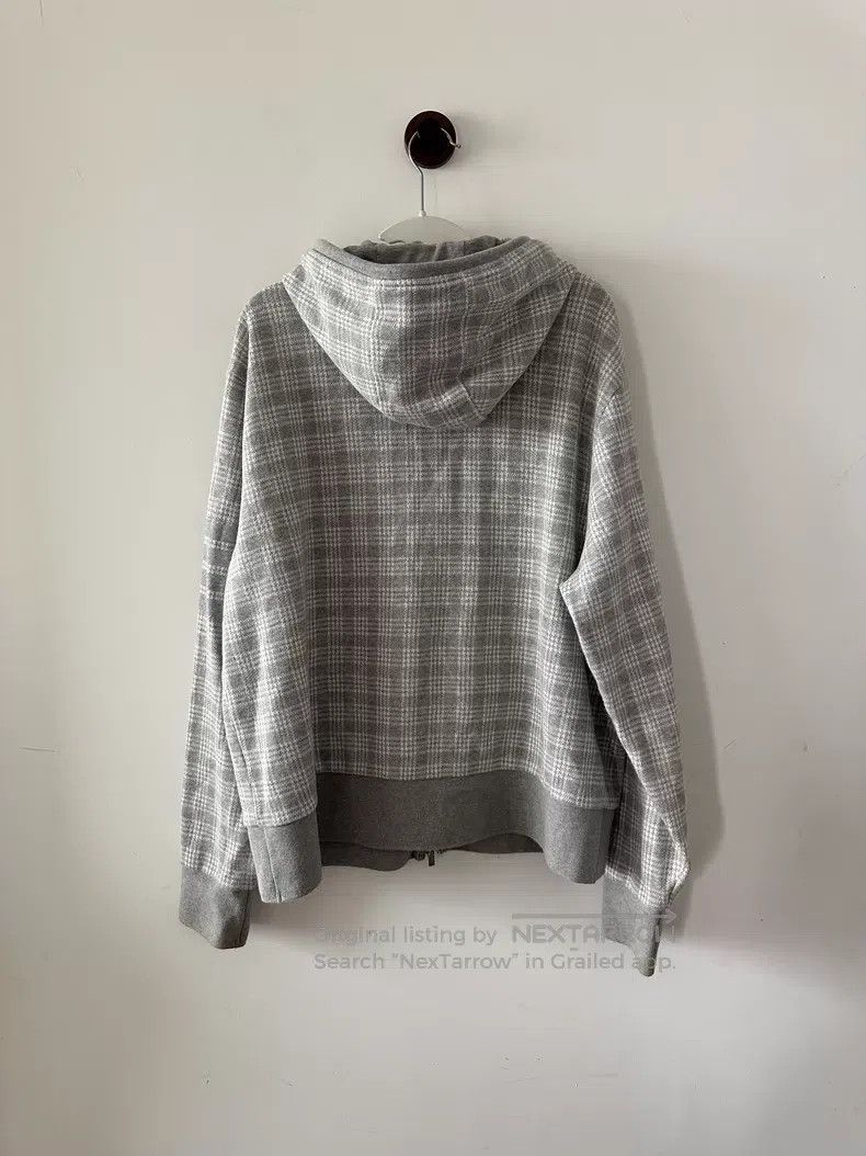 Thom Browne Thom Browne Plaid Zip-Up Hoodie Size US XL / EU 56 / 4 - 2 Thumbnail