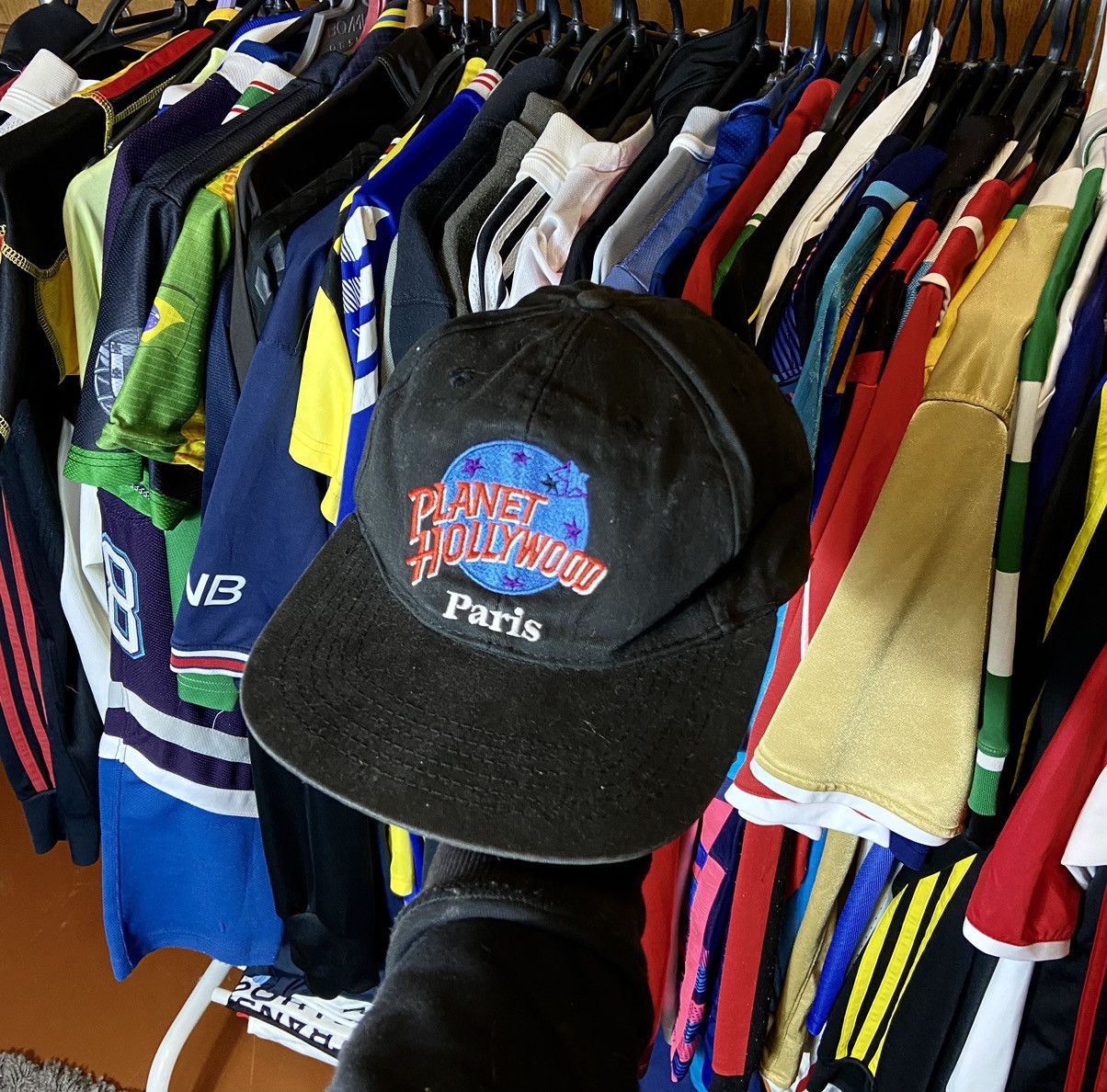 Planet Hollywood × Vintage PLANET HOLLYWOOD PARIS VINTAGE 00s COTTON ADULT CAP Size ONE SIZE - 1 Thumbnail
