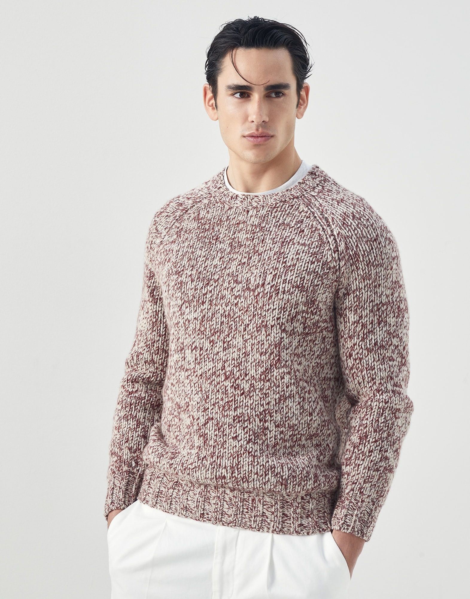 Brunello Cucinelli o1w1db10924 Sweater in Red Size US XXL / EU 58 / 5 - 1 Thumbnail
