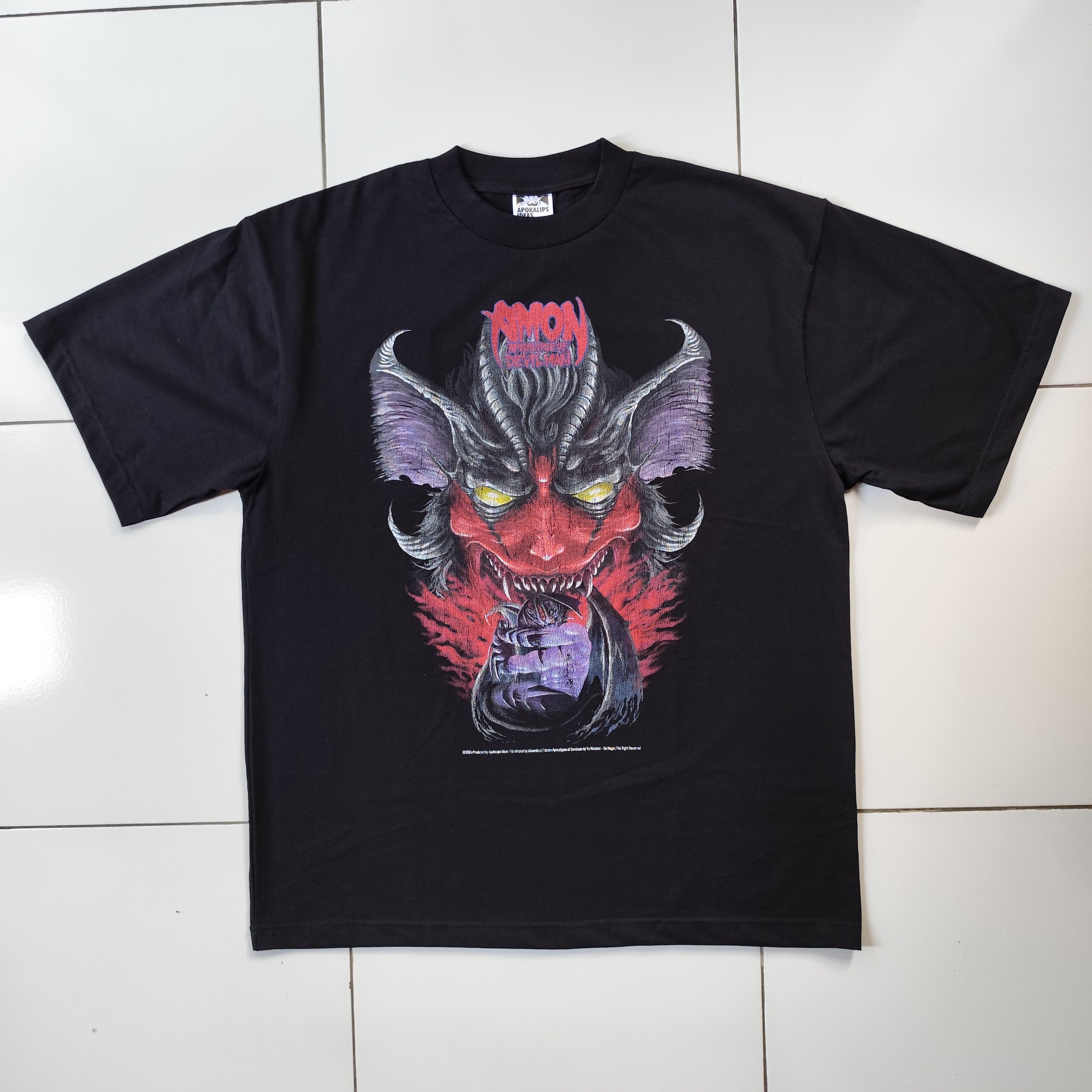 Anime × Vintage Anime AMON Apocalypse of Devilman Manga Rare Size US XL / EU 56 / 4 - 6 Thumbnail