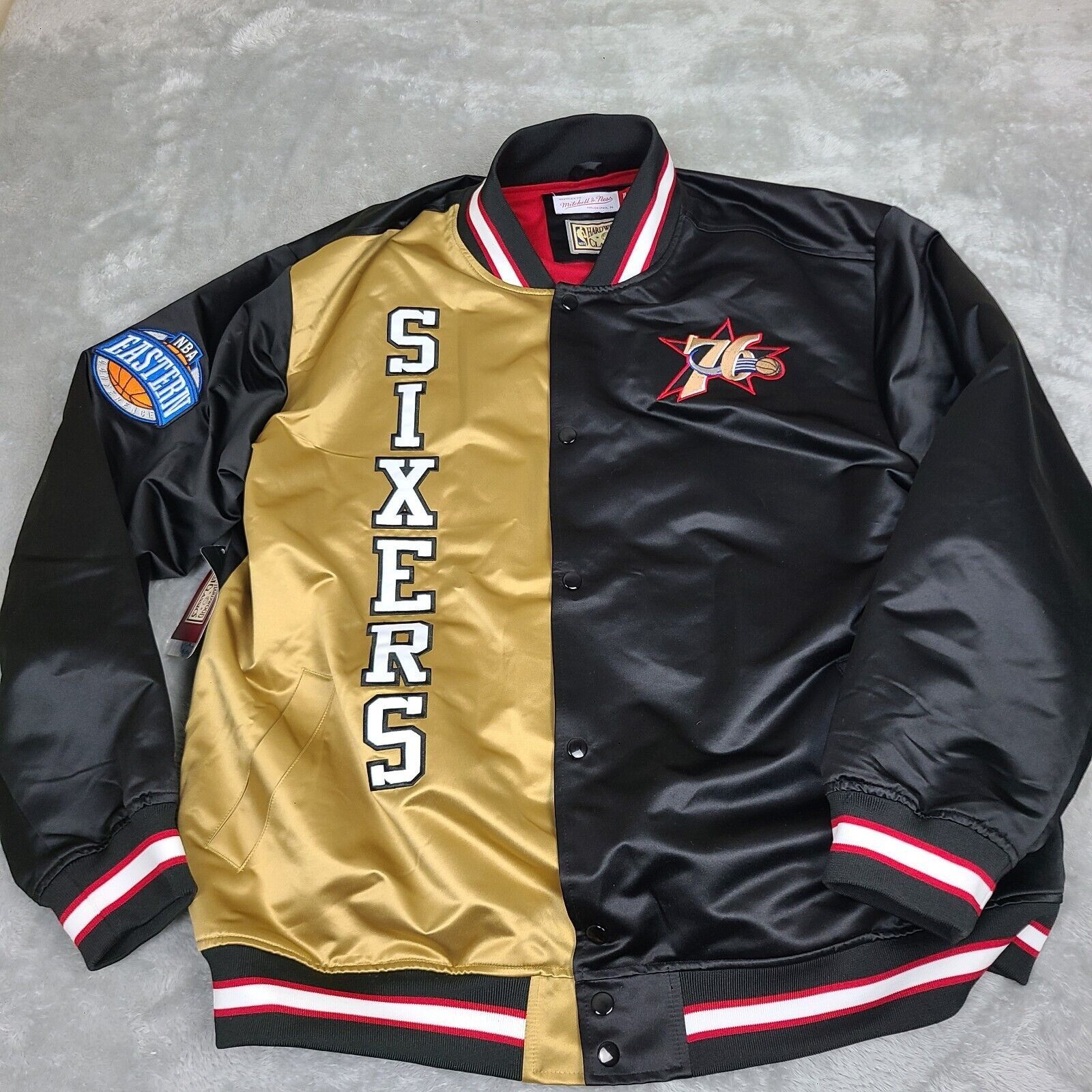 Mitchell & Ness Mitchell & Ness Men's NBA Philadelphia 76ers Lightweight Sat Size US XXL / EU 58 / 5 - 1 Thumbnail