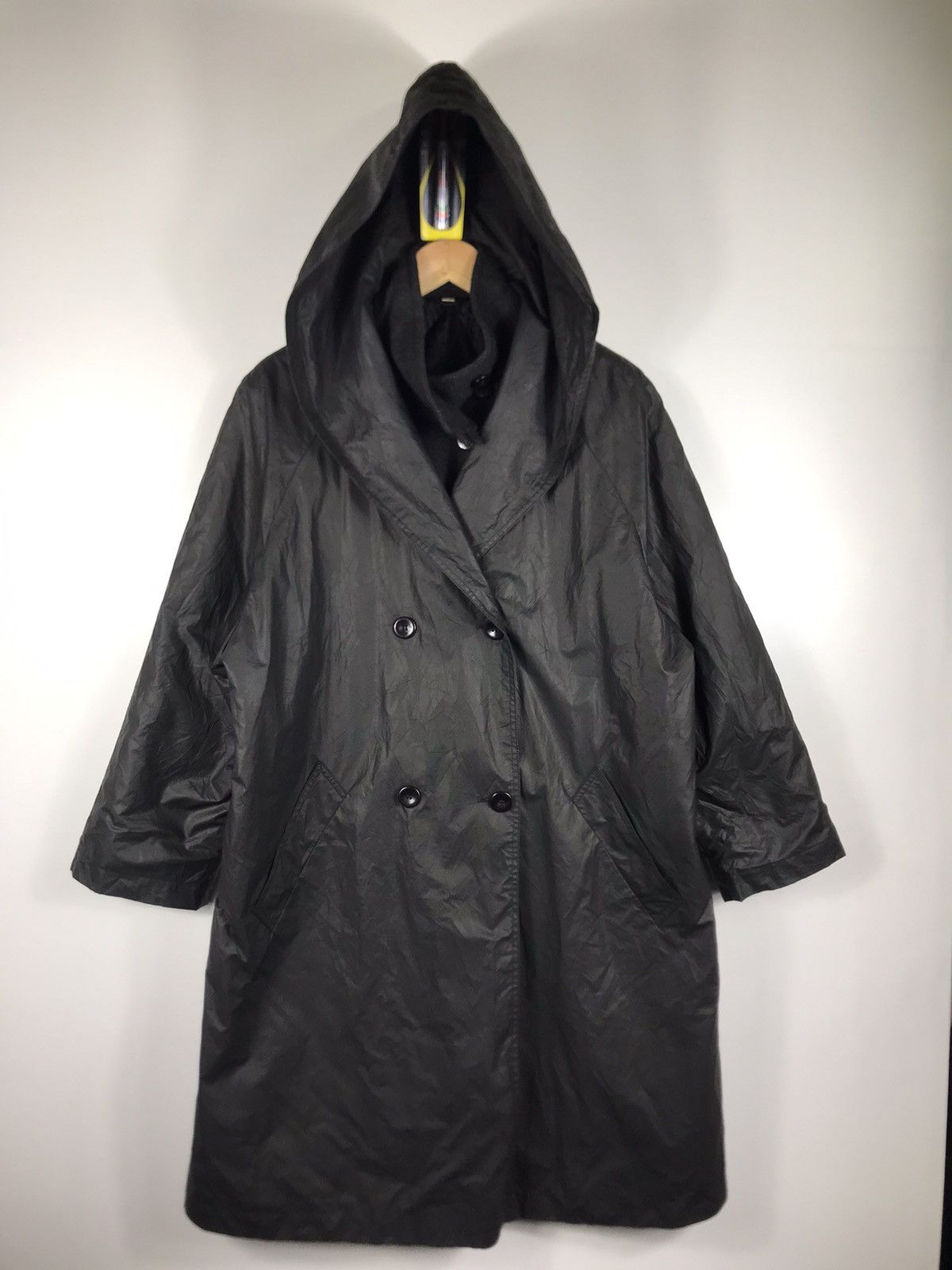 Japanese Brand 🔥Sideway Hooded Double Breast Coat Jacket Size US M / EU 48-50 / 2 - 1 Thumbnail