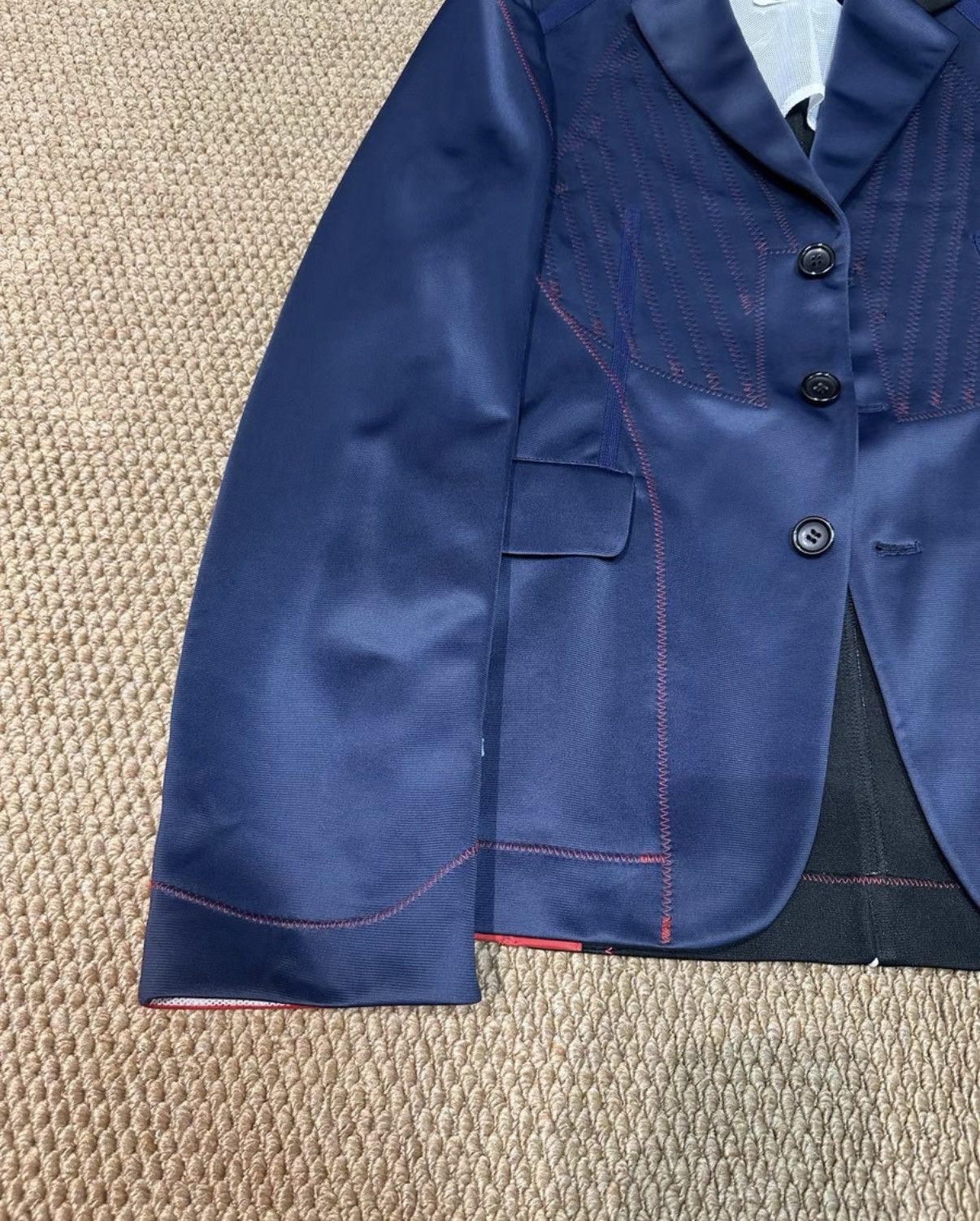 Comme des Garcons COMME des GARÇONS JUNYA MAN Runway Sporty Blazer K23 Size US S / EU 44-46 / 1 - 2 Thumbnail