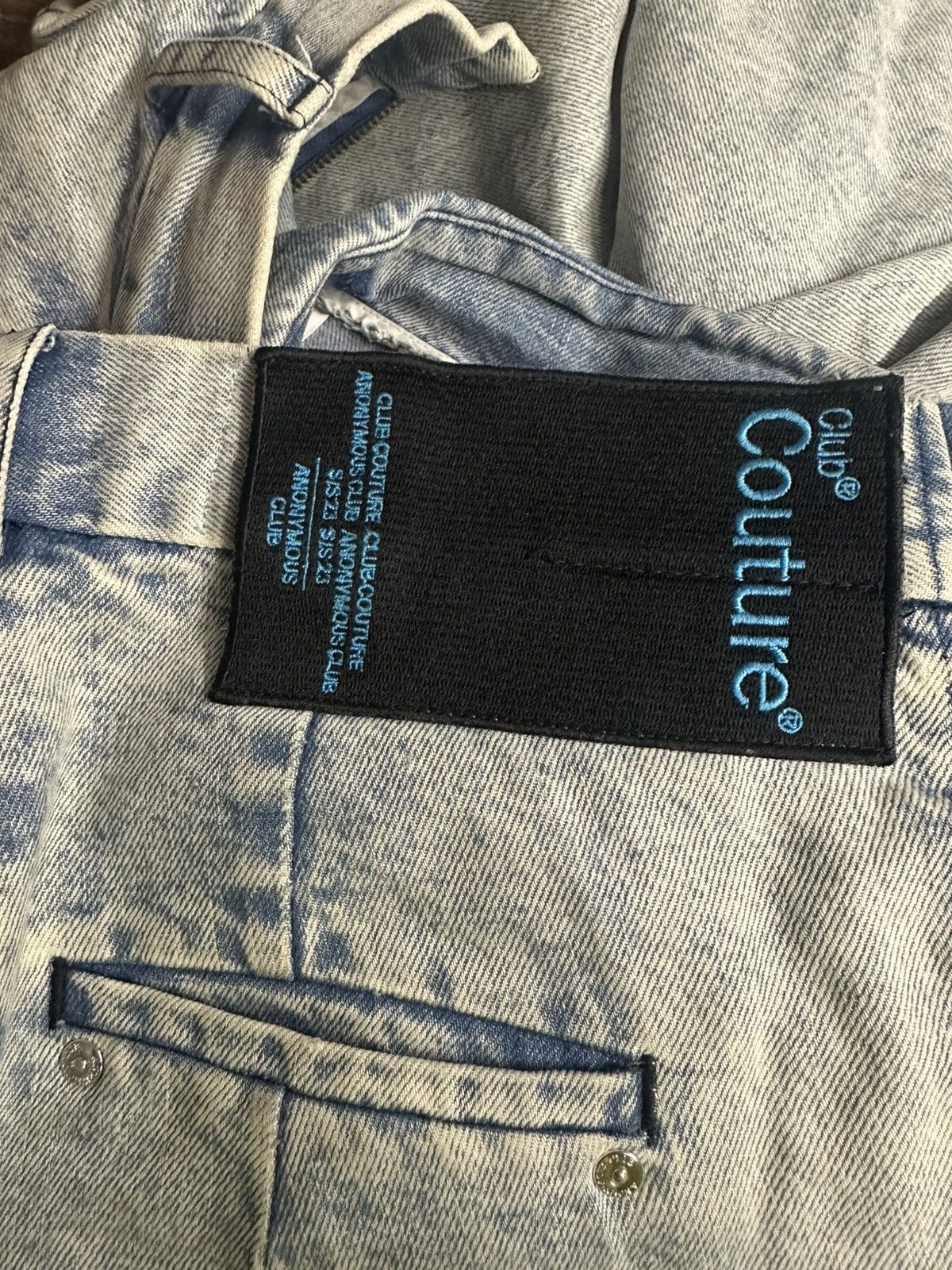Anonymous Club × Hood By Air Anonymous club acid wash jeans Size US 26 / EU 42 - 8 Thumbnail