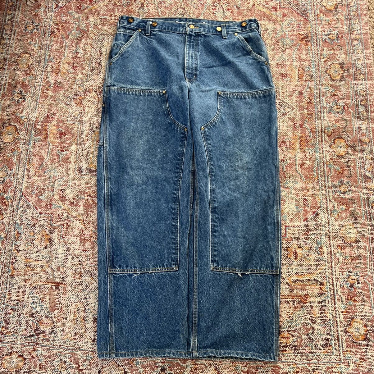 Carhartt Vintage 90s Carhartt Double Knees Size US 36 / EU 52 - 1 Thumbnail