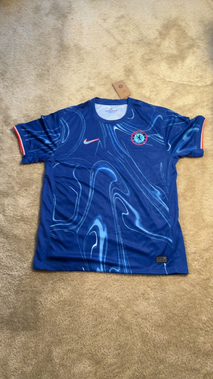 Nike Chelsea Home Soccer Jersey Size US XXL / EU 58 / 5 - 1 Thumbnail