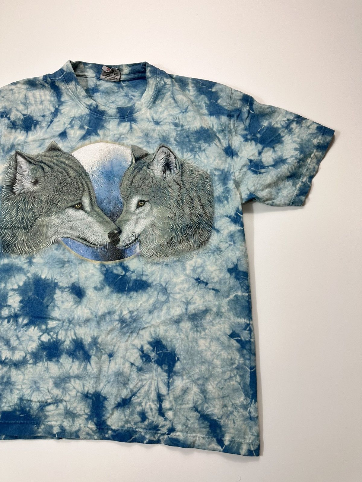Vintage Rock Eagle Wolfs T-shirt Vintage 90's Size US L / EU 52-54 / 3 - 4 Thumbnail