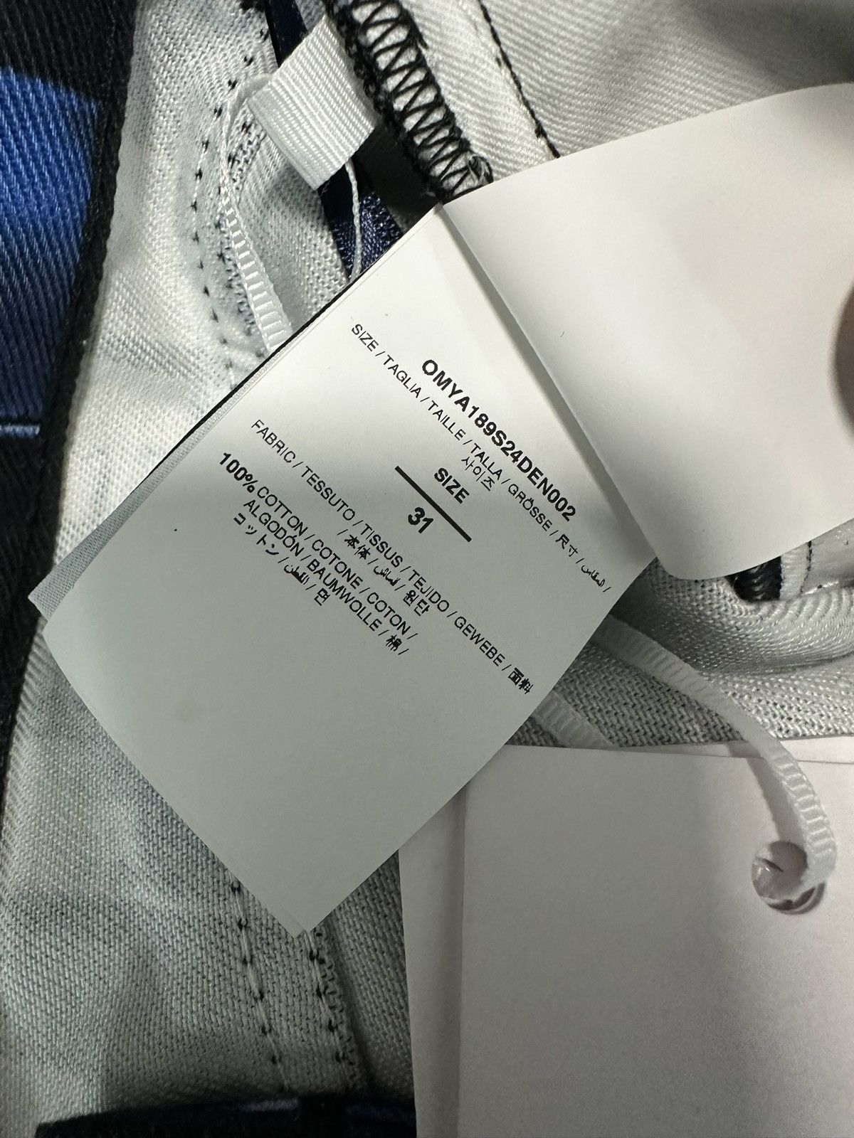 Off-White Off-White Windows Drnim Size US 31 - 18 Thumbnail