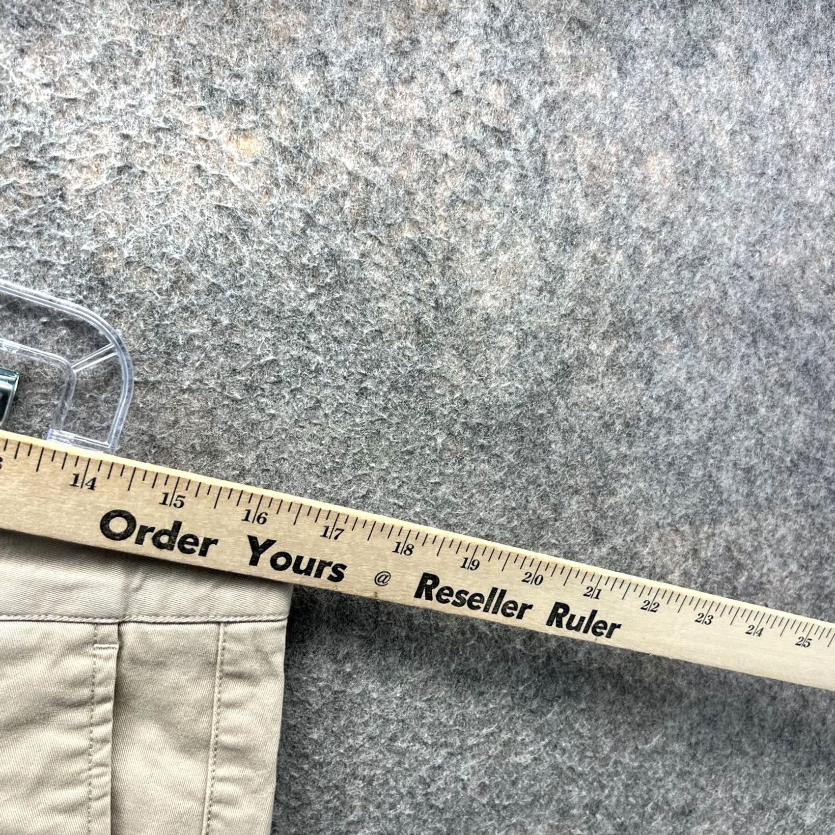 Bonobos Bonobos Pants Men Chino Flat Front 32x32 Beige Canvas Cotton Beig e Size US 32 / EU 48 - 4 Thumbnail