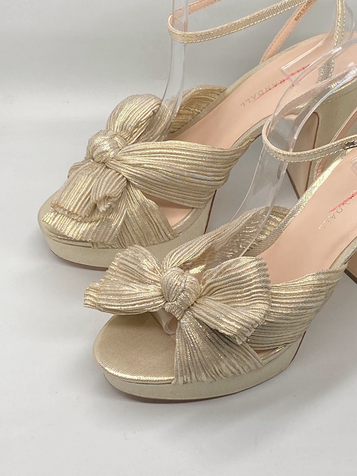Loeffler Randall Loeffler Randall Natalia Pleated Platform Sandals size 8 Size US 8 / IT 38 - 6 Thumbnail