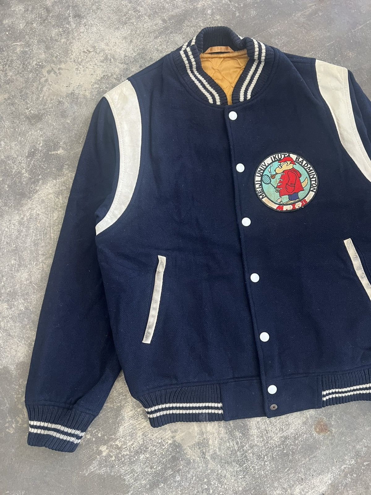 Japanese Brand Vintage Jofre Meiji Univ. Varsity Jacket Size US L / EU 52-54 / 3 - 6 Thumbnail
