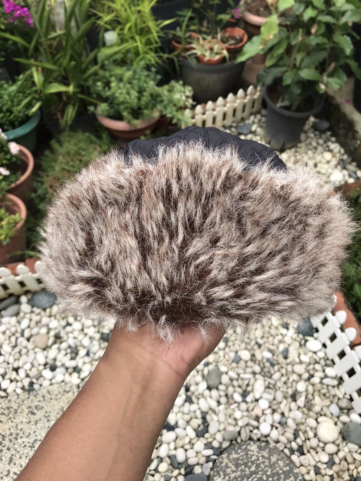 Other AUTHENTIC FUR TRIM WINTER TRAPPER HAT WITH EAR WARMER FLAPS Size ONE SIZE - 9 Thumbnail