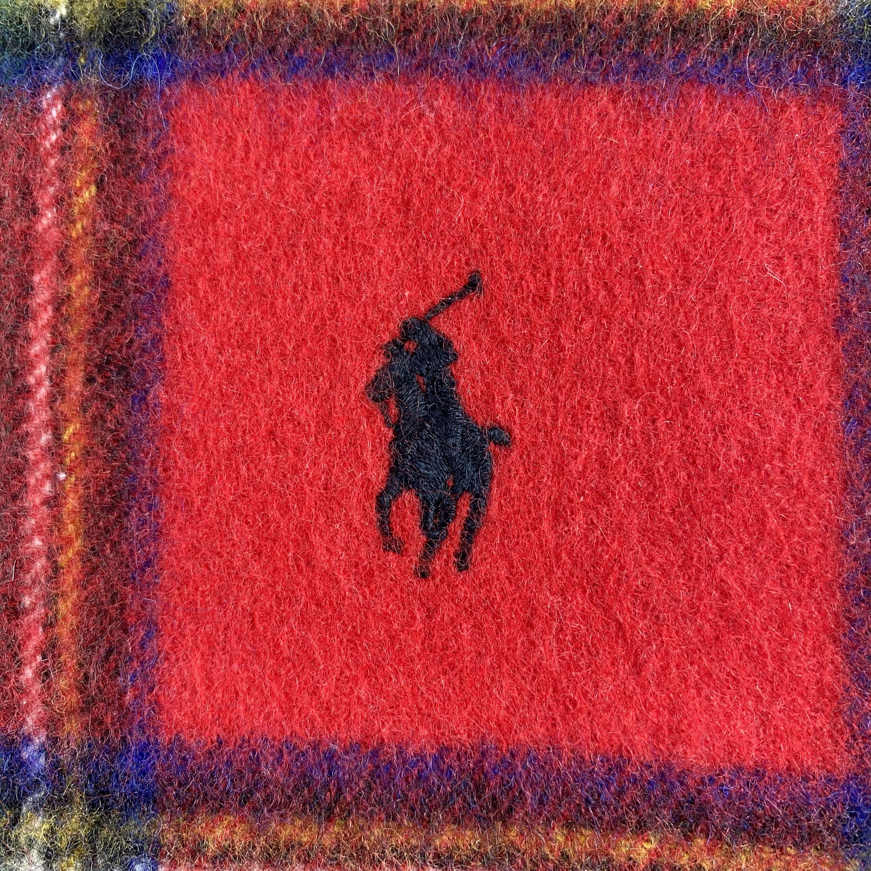Ralph Lauren Ralph Lauren Scarf Big Size Neck Wrap Plaid Muffler Size ONE SIZE - 4 Thumbnail