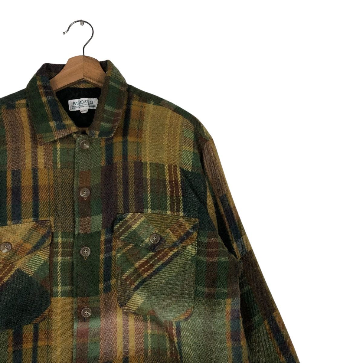 Hysteric Glamour 🔥VINTAGE WORKER JACKET BUTTON PARADISE II TARTAN DESIGN Size US L / EU 52-54 / 3 - 8 Thumbnail