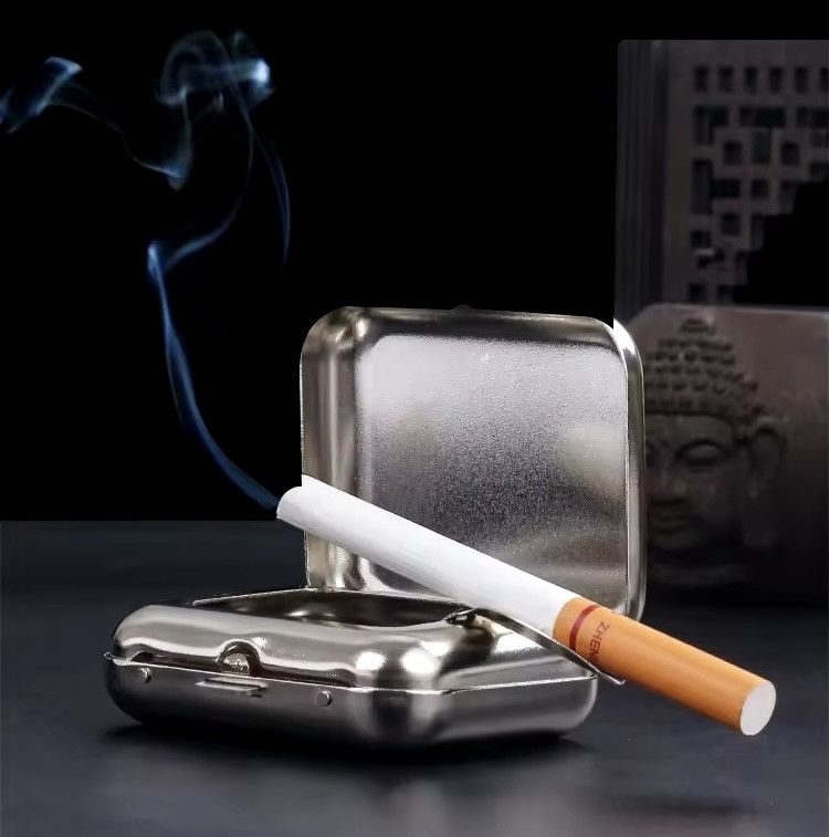 Vintage Mini Portable Cigarette Ashtray Size ONE SIZE - 6 Thumbnail