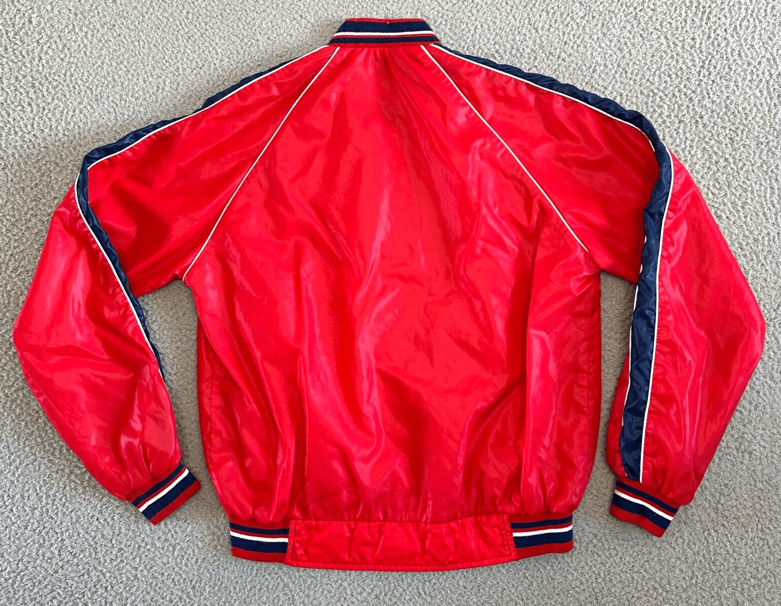 Sears Vintage Sears Bomber Jacket Nylon Varsity College Letterman Size US M / EU 48-50 / 2 - 2 Thumbnail
