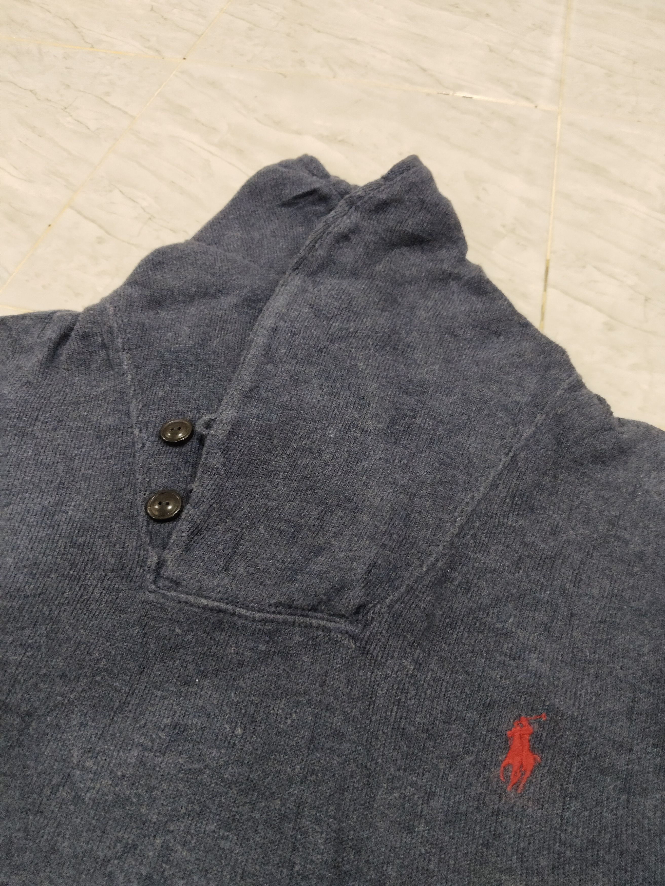 Polo Ralph Lauren × RRL Ralph Lauren × Ralph Lauren Polo Ralph Lauren High Neck Sweatshirt Size US L / EU 52-54 / 3 - 4 Thumbnail