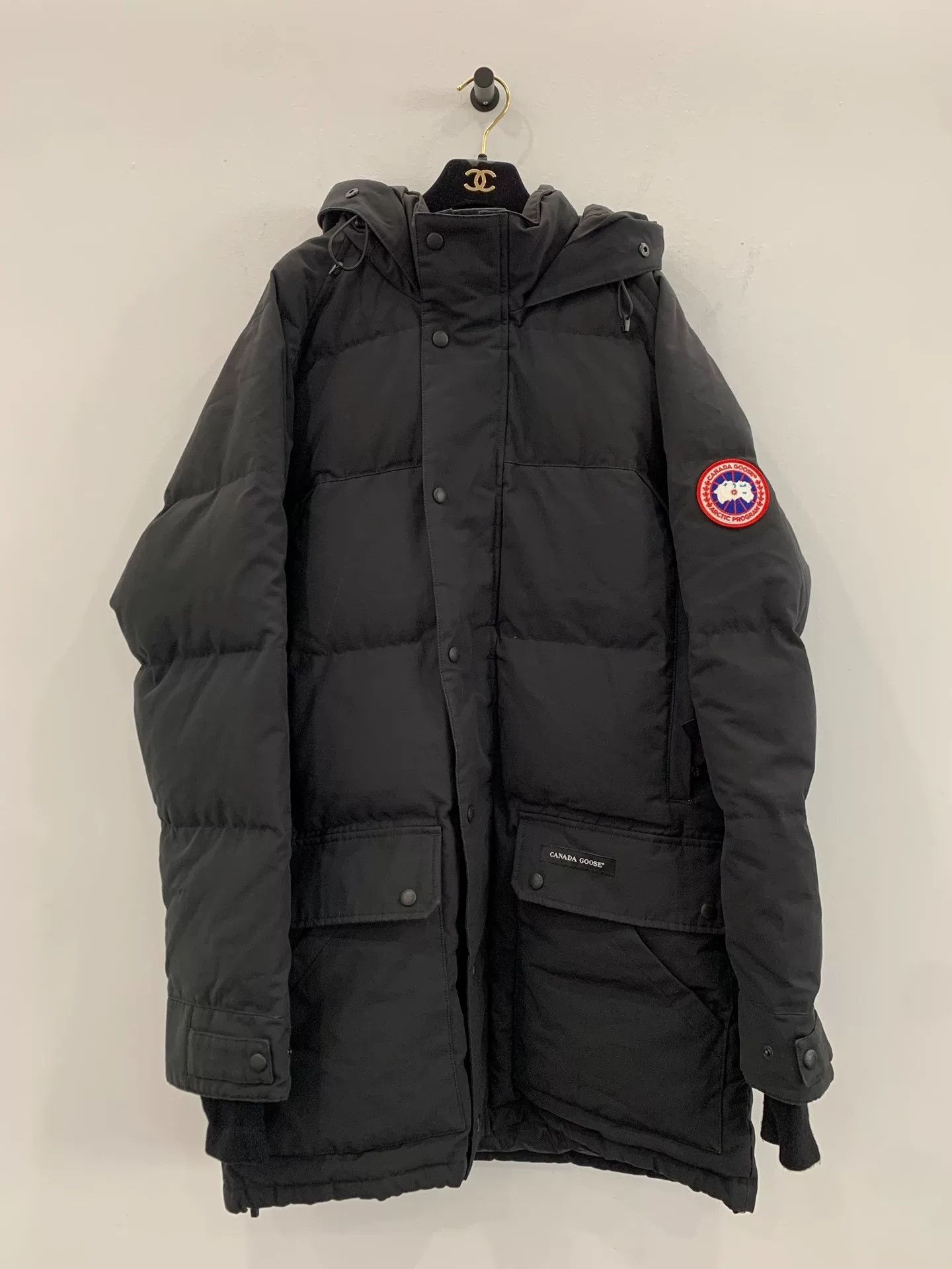 Canada Goose Canada Goose Men's Mid-Length Down Jacket Size US XL / EU 56 / 4 - 1 Thumbnail