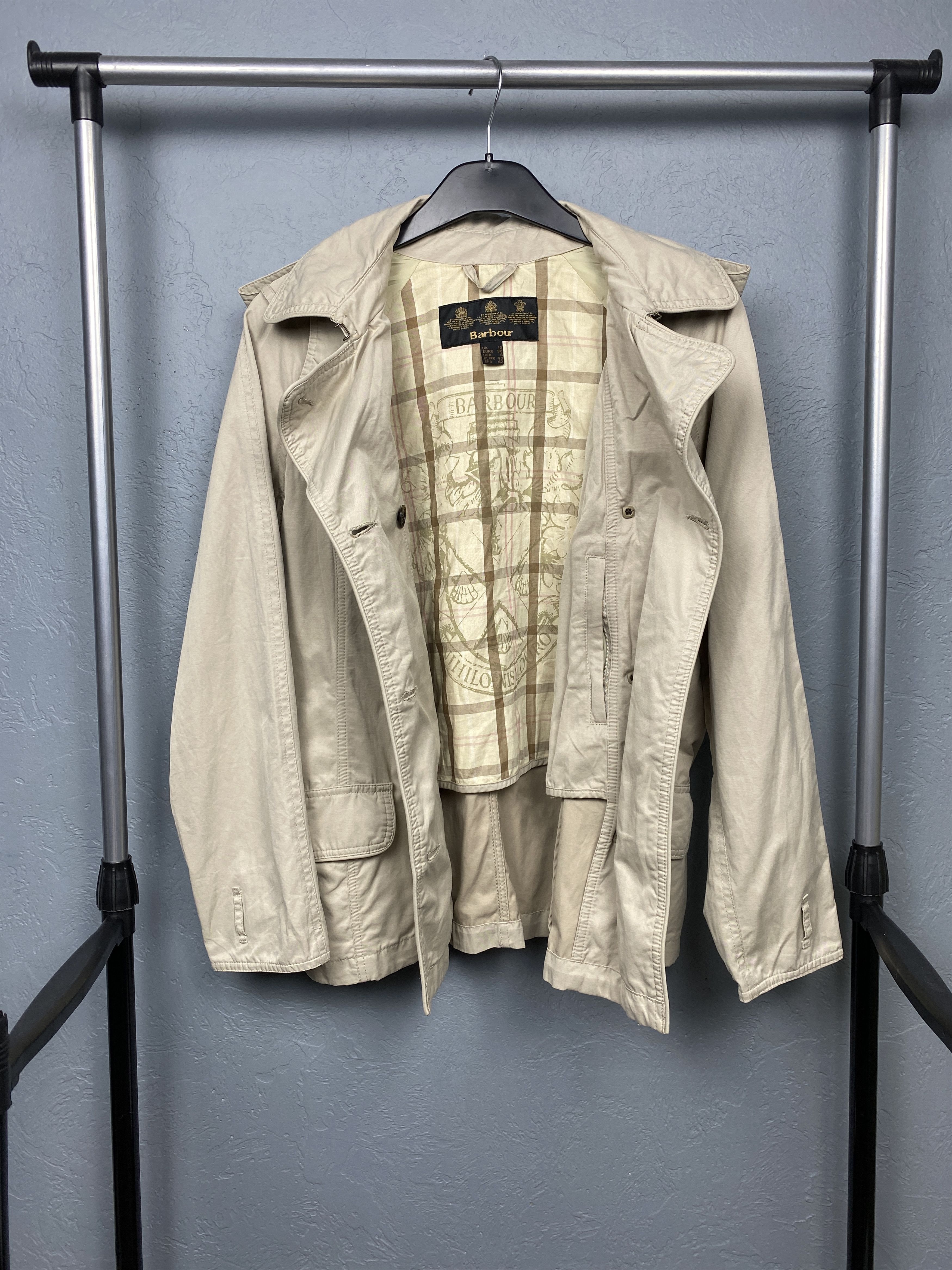 Barbour Barbour Vintage Womens Cotton Sheen Valerie Jacket Size M / US 6-8 / IT 42-44 - 5 Thumbnail