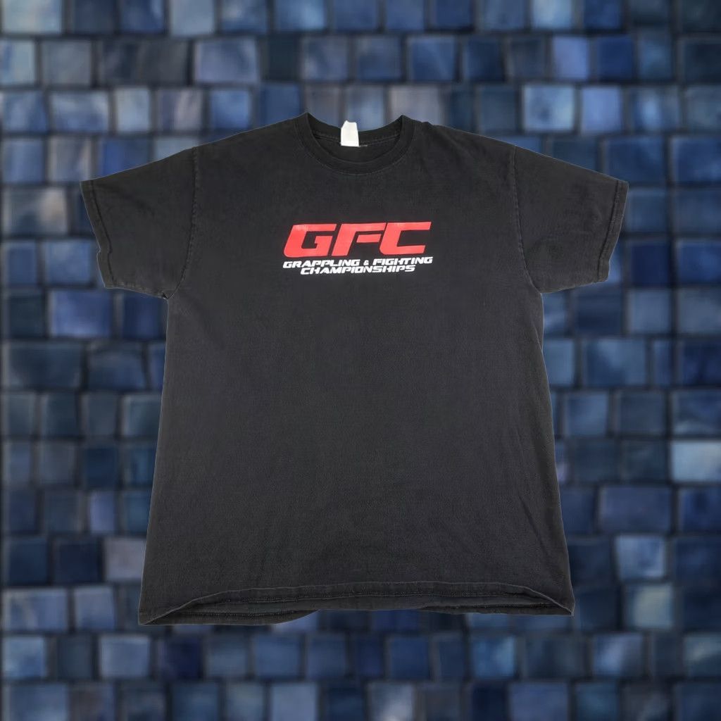 Gildan GFC Grappling & Fighting Championships Shirt Mens Large Black UFC MMA BJJ Promo Size US L / EU 52-54 / 3 - 1 Thumbnail