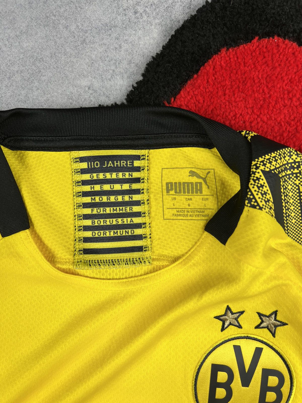 Puma Puma Borussia Dortmund 2019/2020 #8 Dahoud Football Jersey Size US L / EU 52-54 / 3 - 8 Thumbnail