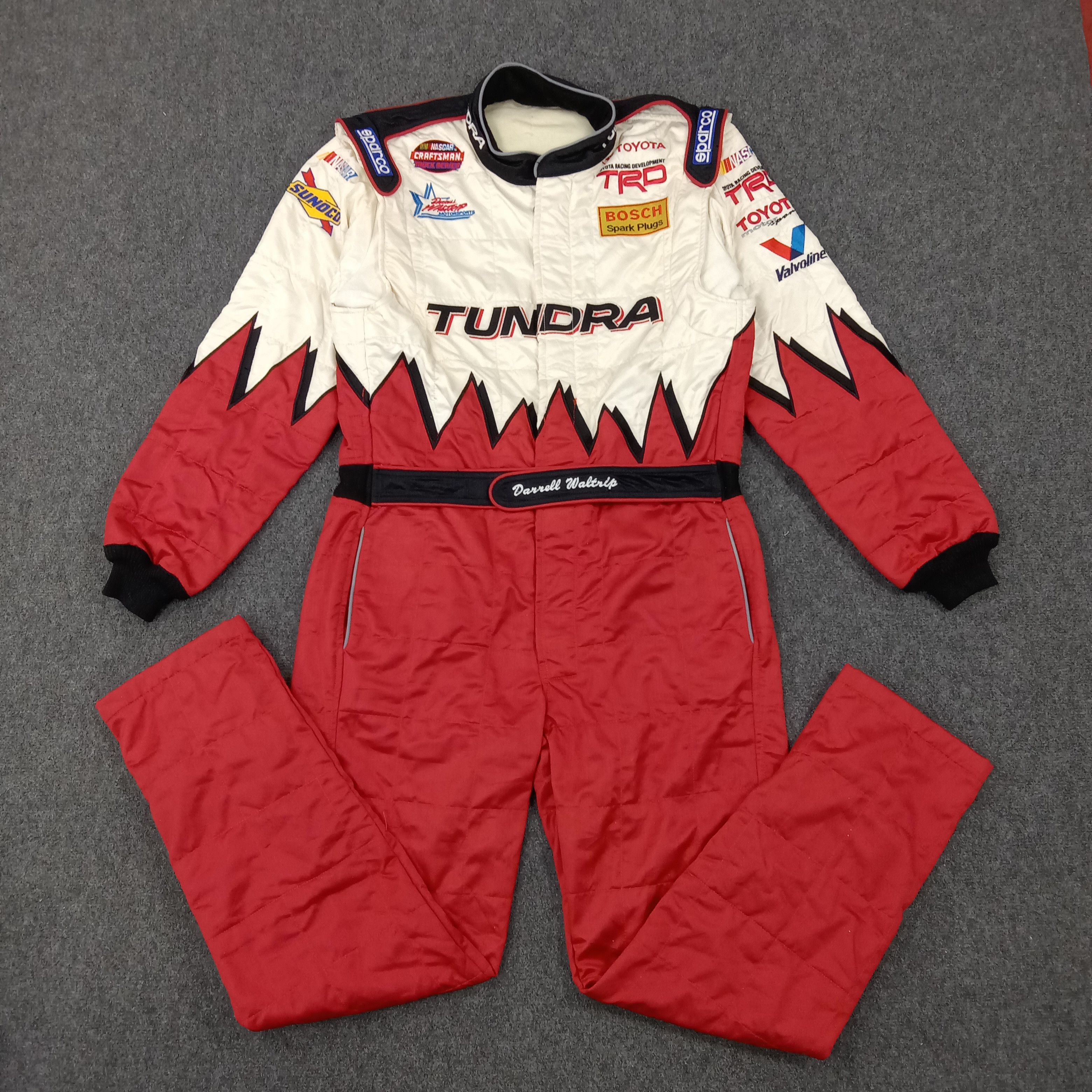 NASCAR × Tundra Sparco Tundra Toyota TRD Racing Motorsports Coverall Jacket Size US L / EU 52-54 / 3 - 6 Thumbnail