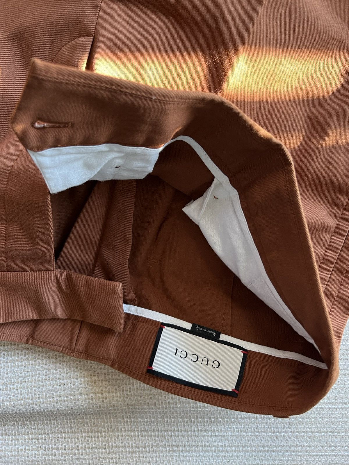 image of Casual Gucci in Brown, Men's (Size 31)