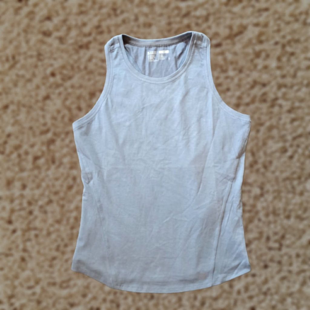 Vintage 5.11 Tactical Tank Top Womens Size Medium Gray Blue Holly Racerback Sleeveless Pullover Athletic Casual Shirt Size M / US 6-8 / IT 42-44 - 1 Thumbnail