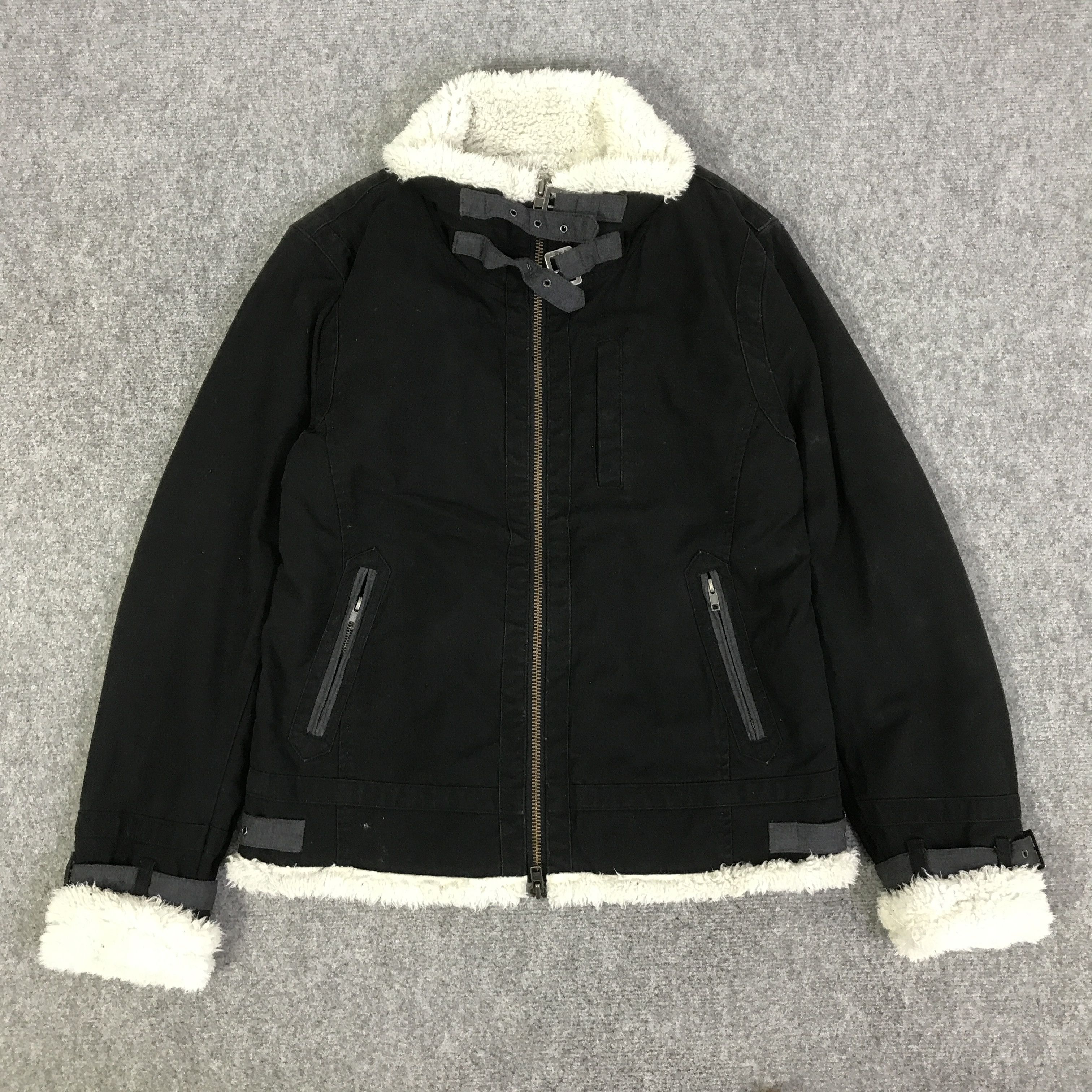 If Six Was Nine JAPAN GOTHIC CONFIRM SHERPA JACKET K83B5 Size US L / EU 52-54 / 3 - 1 Thumbnail