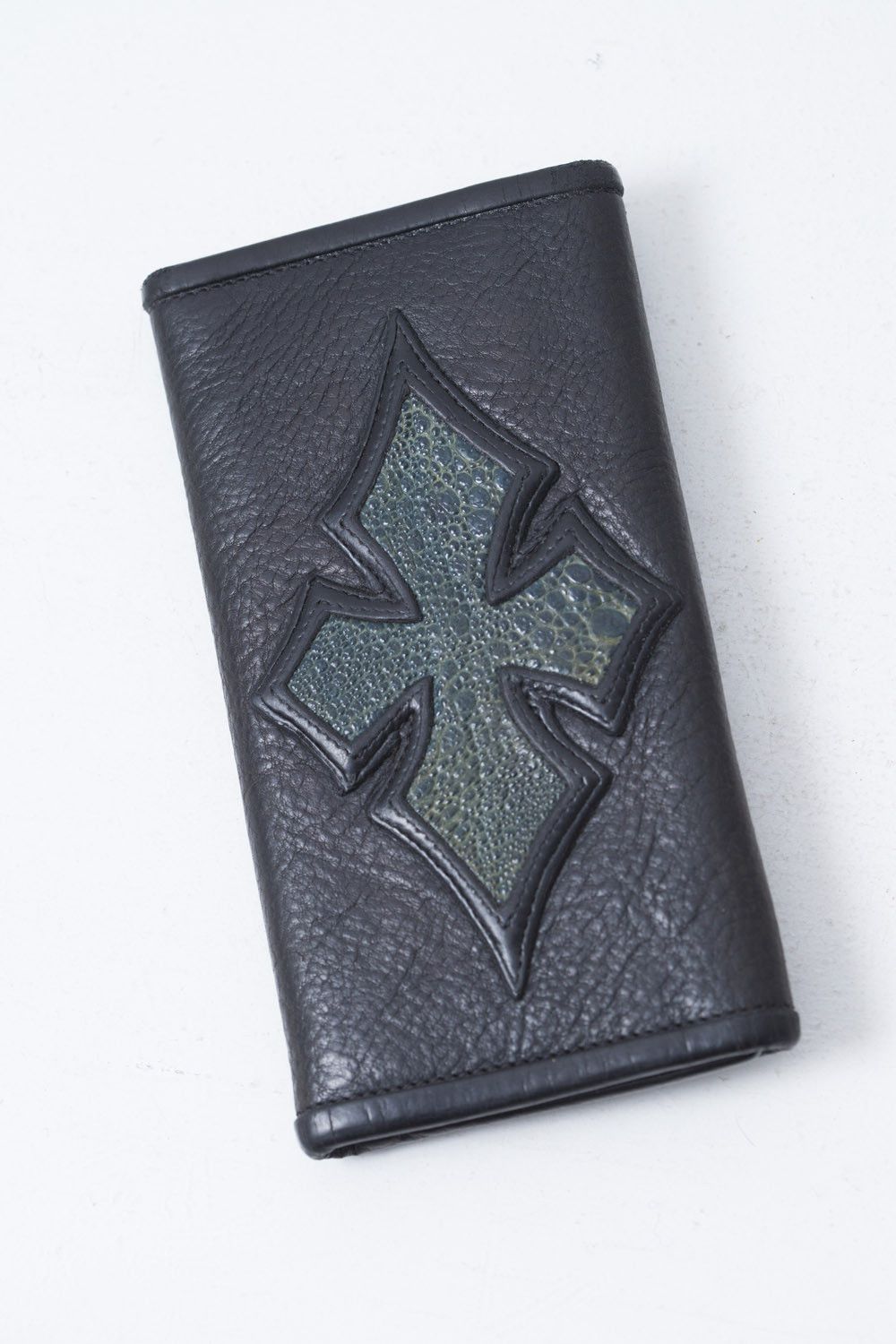 Bill Wall Leather Bill Wall Leather cross patch wallet Size ONE SIZE - 1 Thumbnail