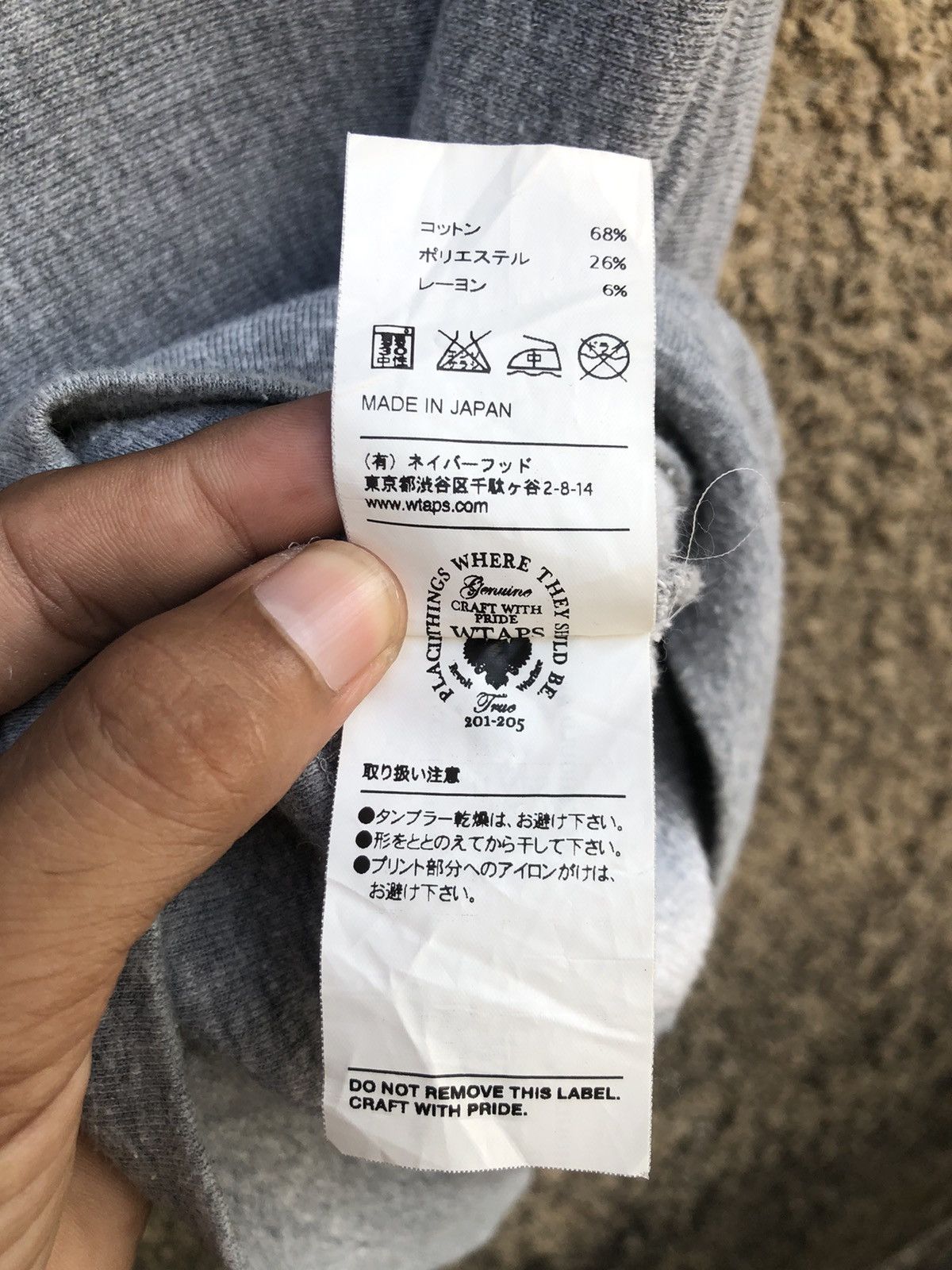 Japanese Brand × Ron Herman × Wtaps Wtaps X Ron Herman Short Sleeve Crewneck Size US M / EU 48-50 / 2 - 5 Thumbnail