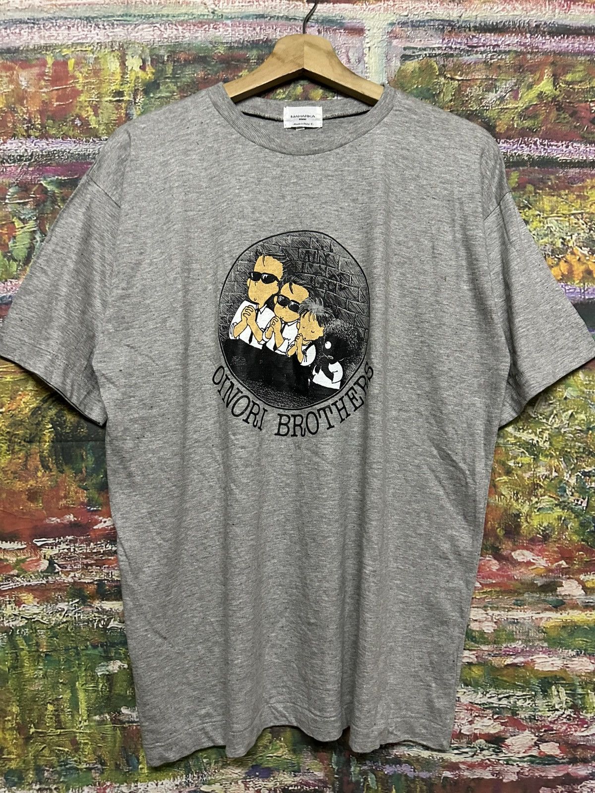 Anime Vintage Oinori Brother anime Tee Size US L / EU 52-54 / 3 - 3 Thumbnail