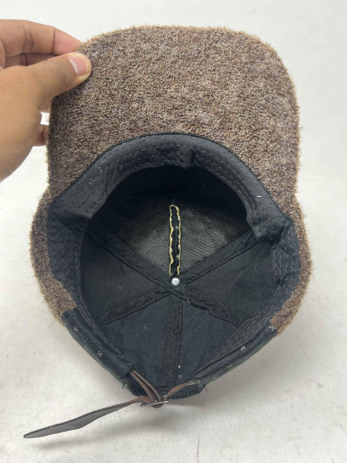 Japanese Brand Elonmo Style Baseball Archive Cap Hat Size ONE SIZE - 6 Thumbnail