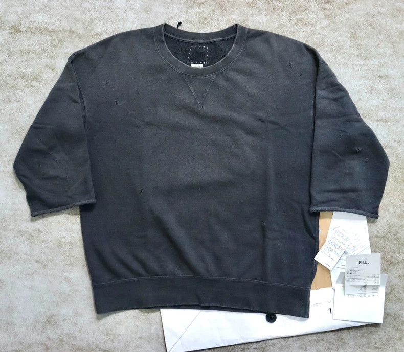 Visvim Visvim Visvim Jumbo Sweatshirt with Vintage Details-2506 Size US S / EU 44-46 / 1 - 1 Thumbnail