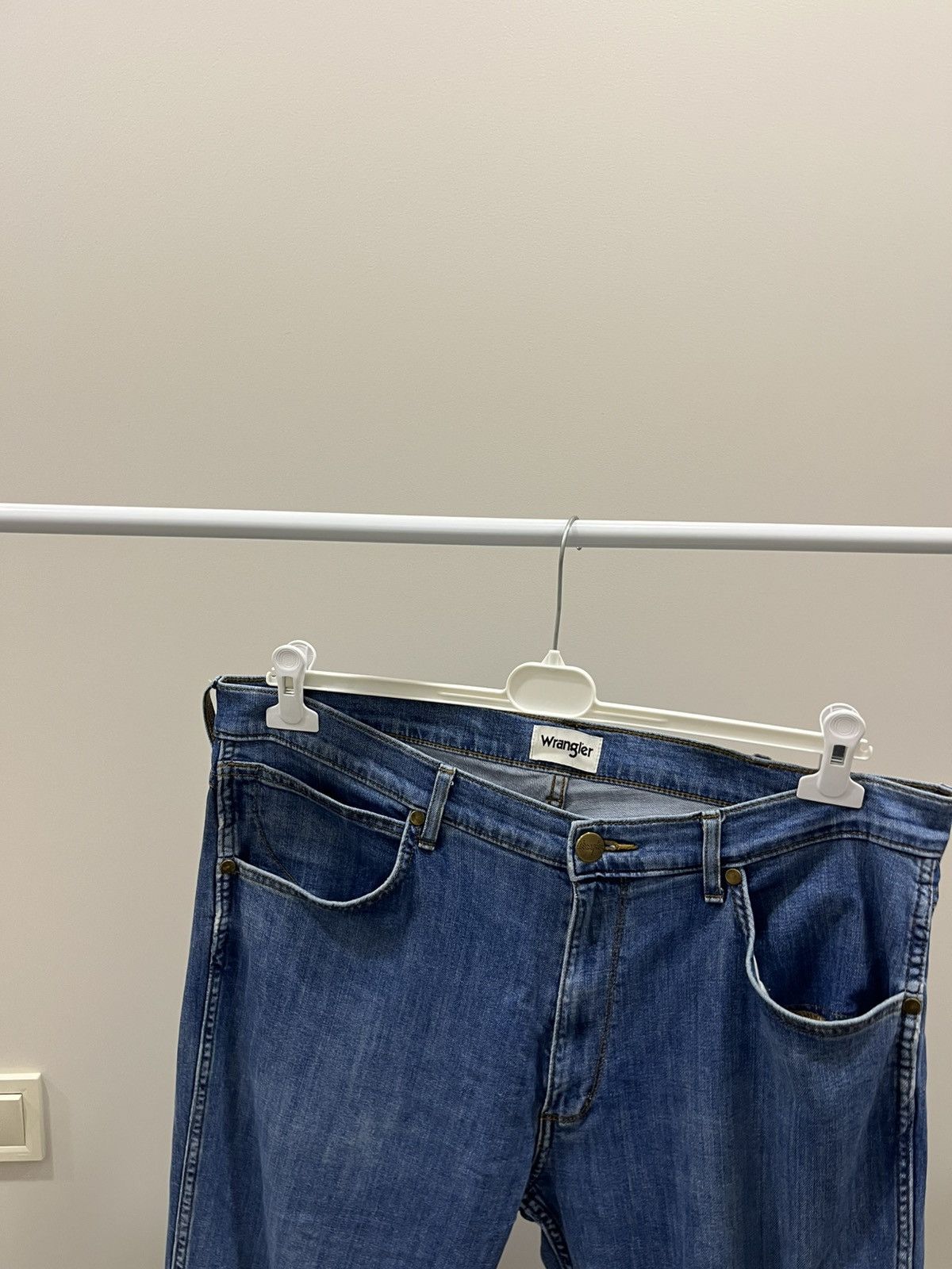 Wrangler Vintage Wrangler Greensboro Mud Wash Distressed Loose Jeans Size US 32 / EU 48 - 3 Thumbnail