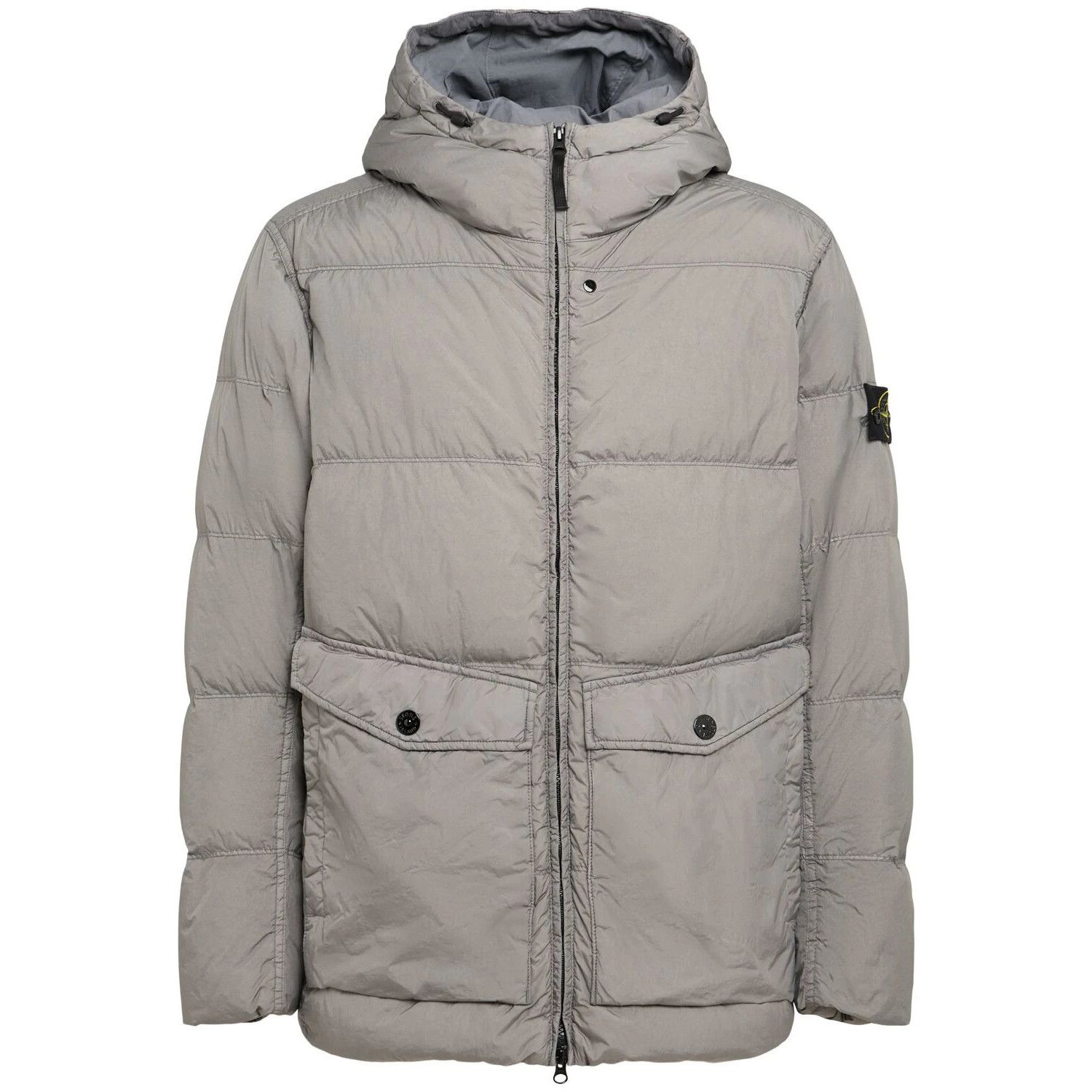 Stone Island STONE ISLAND $1325 Light Gray Down Jacket New & Authentic (M Size US S / EU 44-46 / 1 - 1 Thumbnail