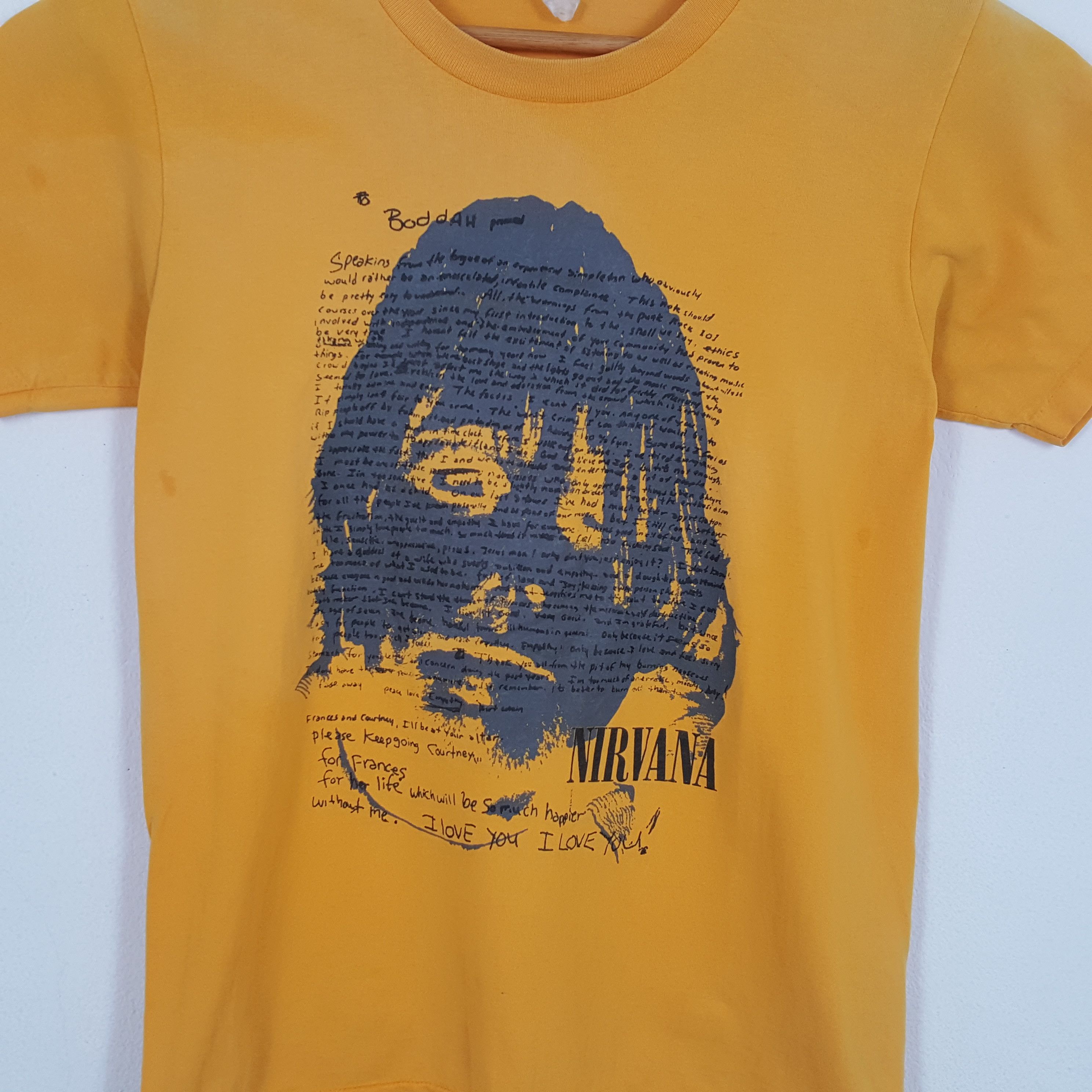 Nirvana × Vintage Vintage NIRVANA American Rock Band T-Shirts Size US S / EU 44-46 / 1 - 2 Thumbnail