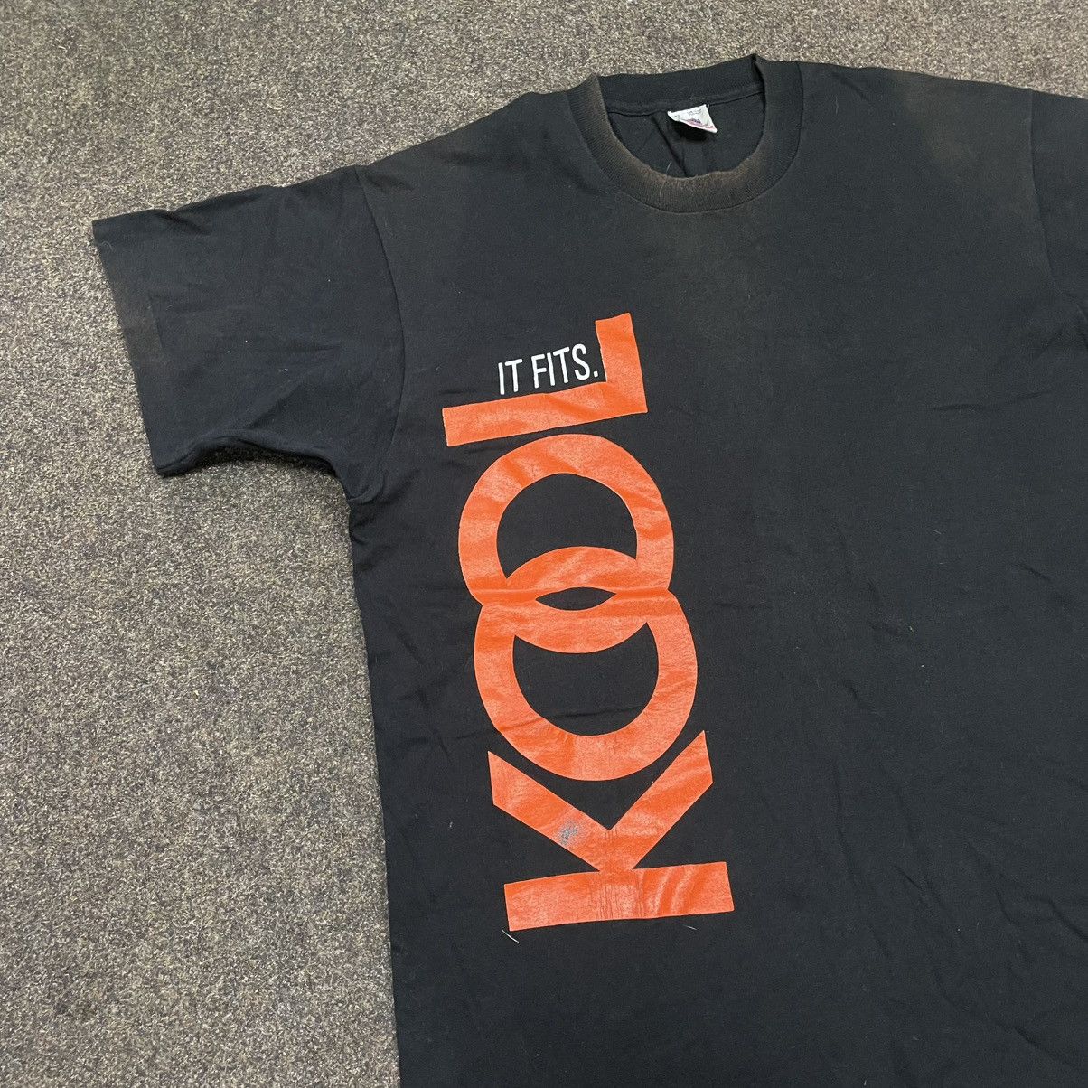 Gildan Vintage Y2K ADULT “ ITS FITS KOOL RAP OVERSIZE“ FUNNY BuyTee Size US XXL / EU 58 / 5 - 2 Thumbnail
