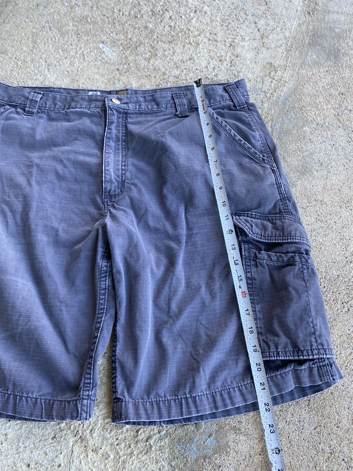 Carhartt × Vintage Vintage Y2K Carhartt Cargo Faded Distressed Shorts Size US 40 / EU 56 - 10 Thumbnail