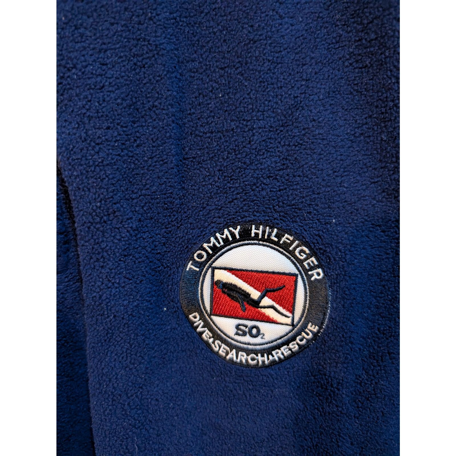 Tommy Hilfiger Vintage Tommy Hilfiger Dive Search Rescue Fleece Jacket SM Size US S / EU 44-46 / 1 - 2 Thumbnail