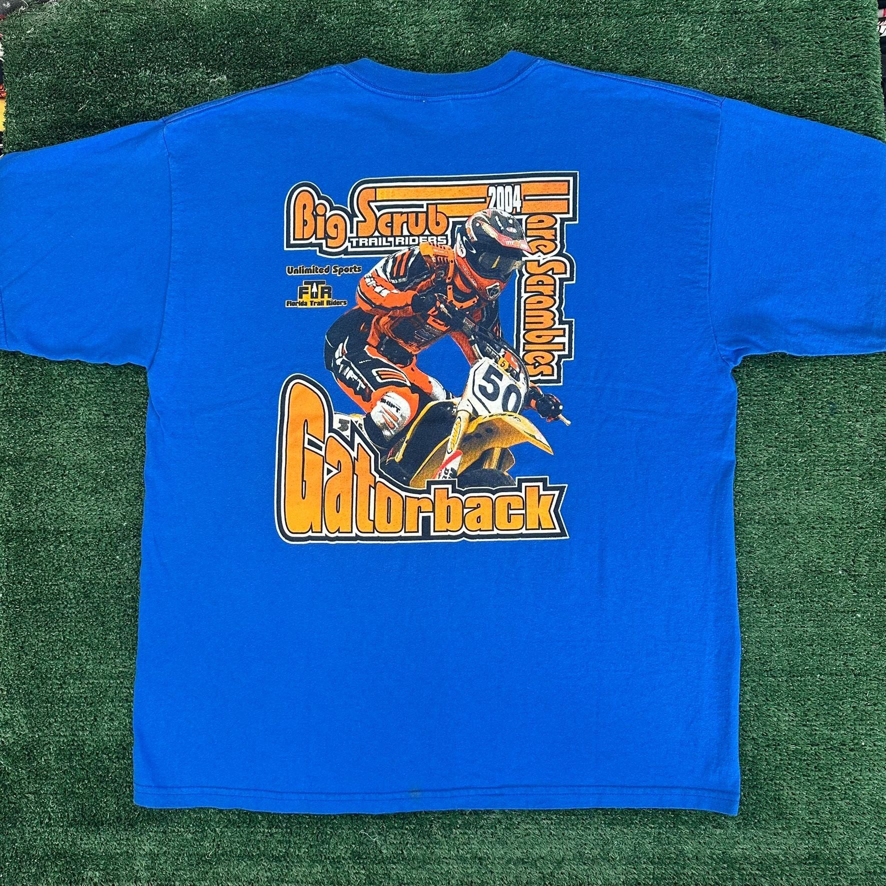 Vintage Vintage Y2K Motocross Dirt Bike T-Shirt 2004 Gorpcore Enduro Size US XL / EU 56 / 4 - 1 Thumbnail