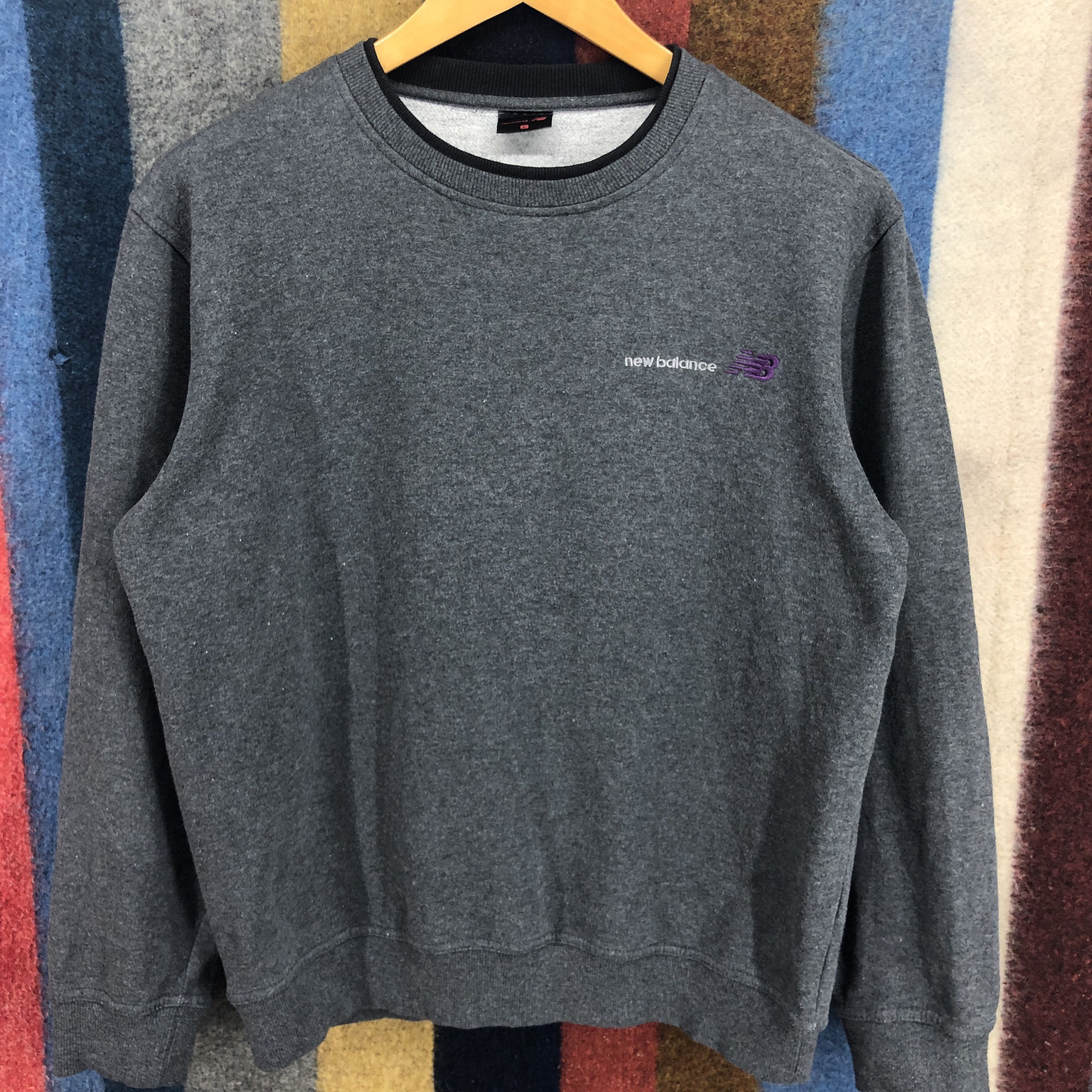 New Balance NEW BALANCE Crew Neck Sweatshirt #0529/V Size US M / EU 48-50 / 2 - 5 Thumbnail