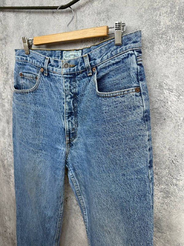 Levi's Vintage Clothing Levi’s 541 Silver Tab Acid Wash Jeans Vintage 90s Belgium Size US 32 / EU 48 - 5 Thumbnail
