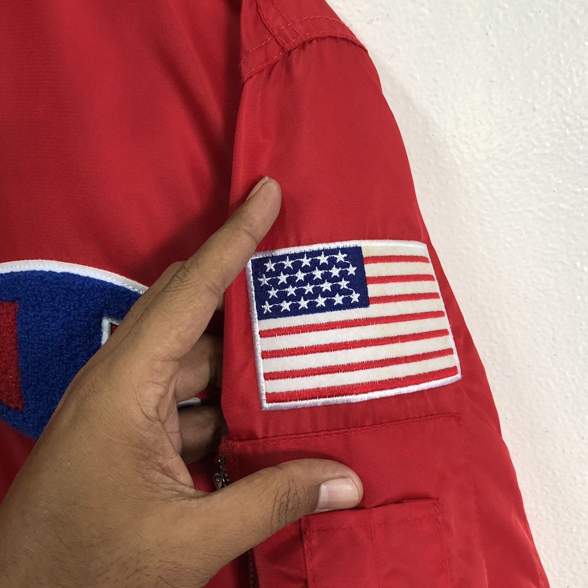 Champion Champion USA 🇺🇸 Lined Quilted Bomber Jacket Size US L / EU 52-54 / 3 - 9 Thumbnail