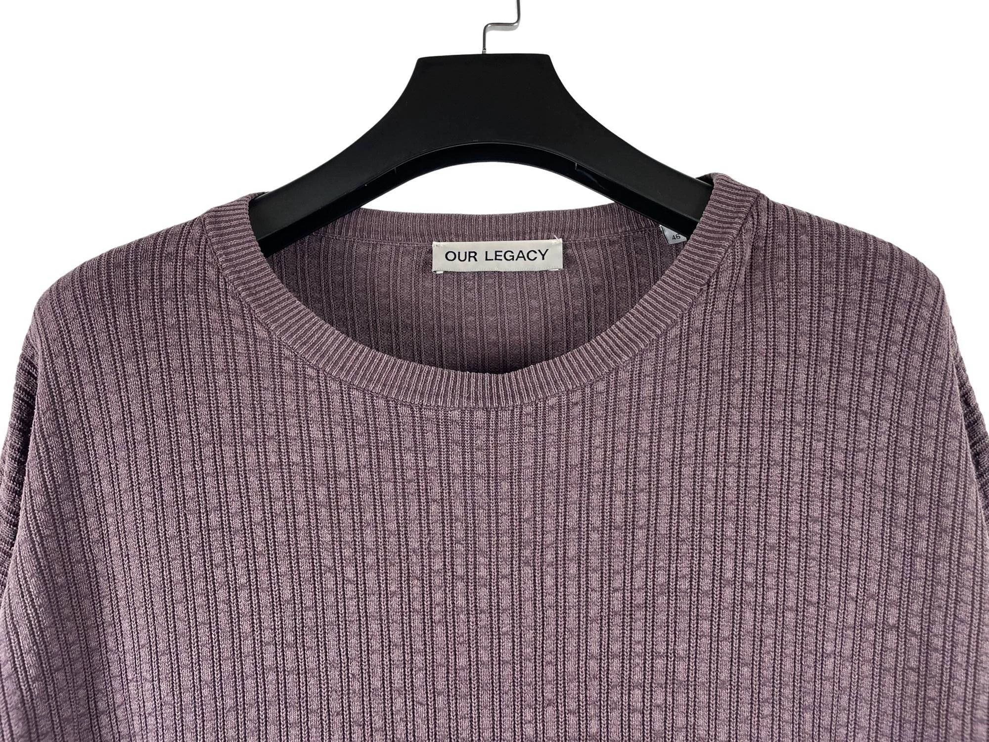 Our Legacy OUR LEGACY Popover Roundneck Striped Silk Blend Size US S / EU 44-46 / 1 - 3 Thumbnail