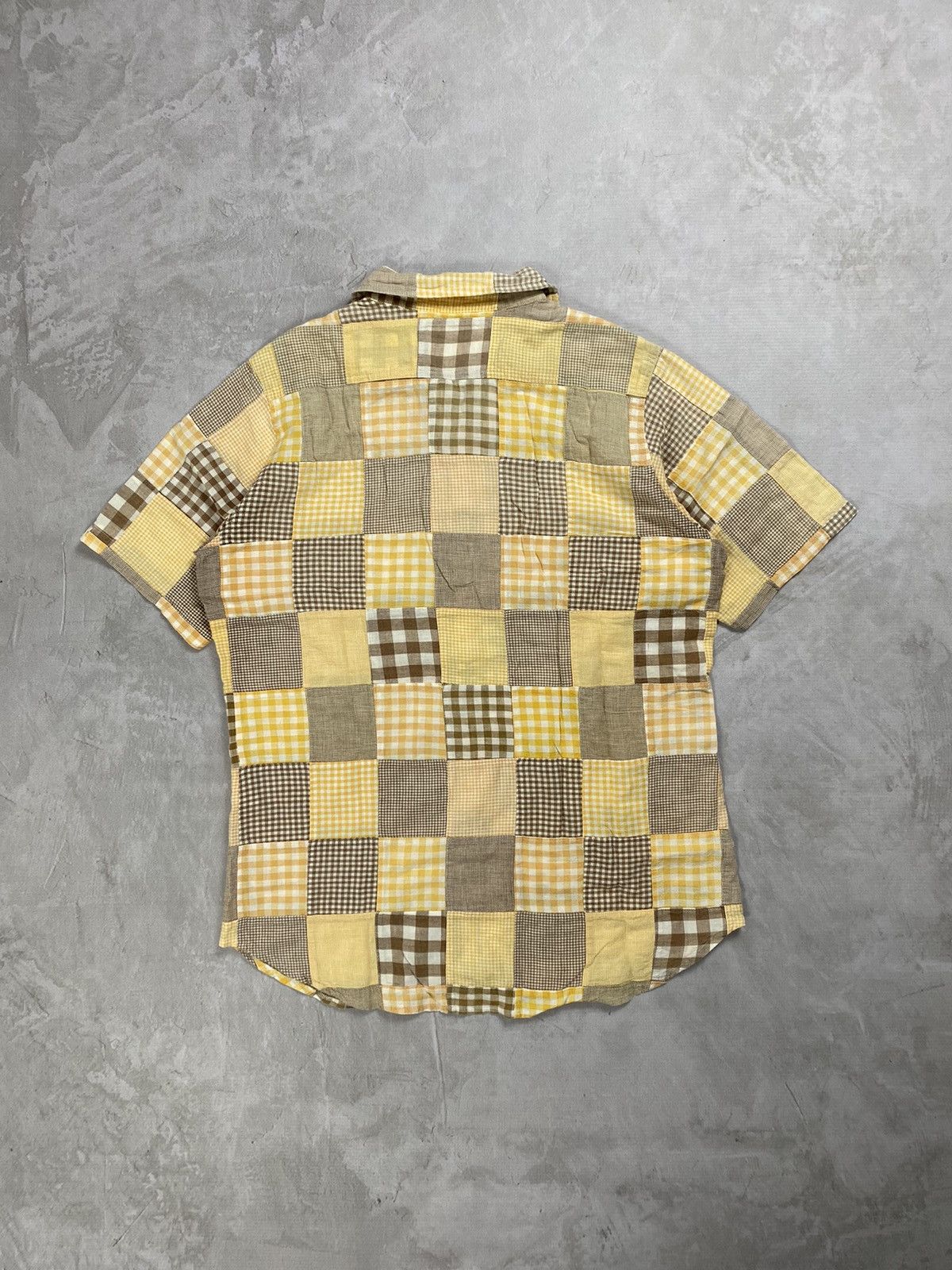 Bape Bape “Baby Milo” Patchwork Shirt Size US M / EU 48-50 / 2 - 2 Thumbnail