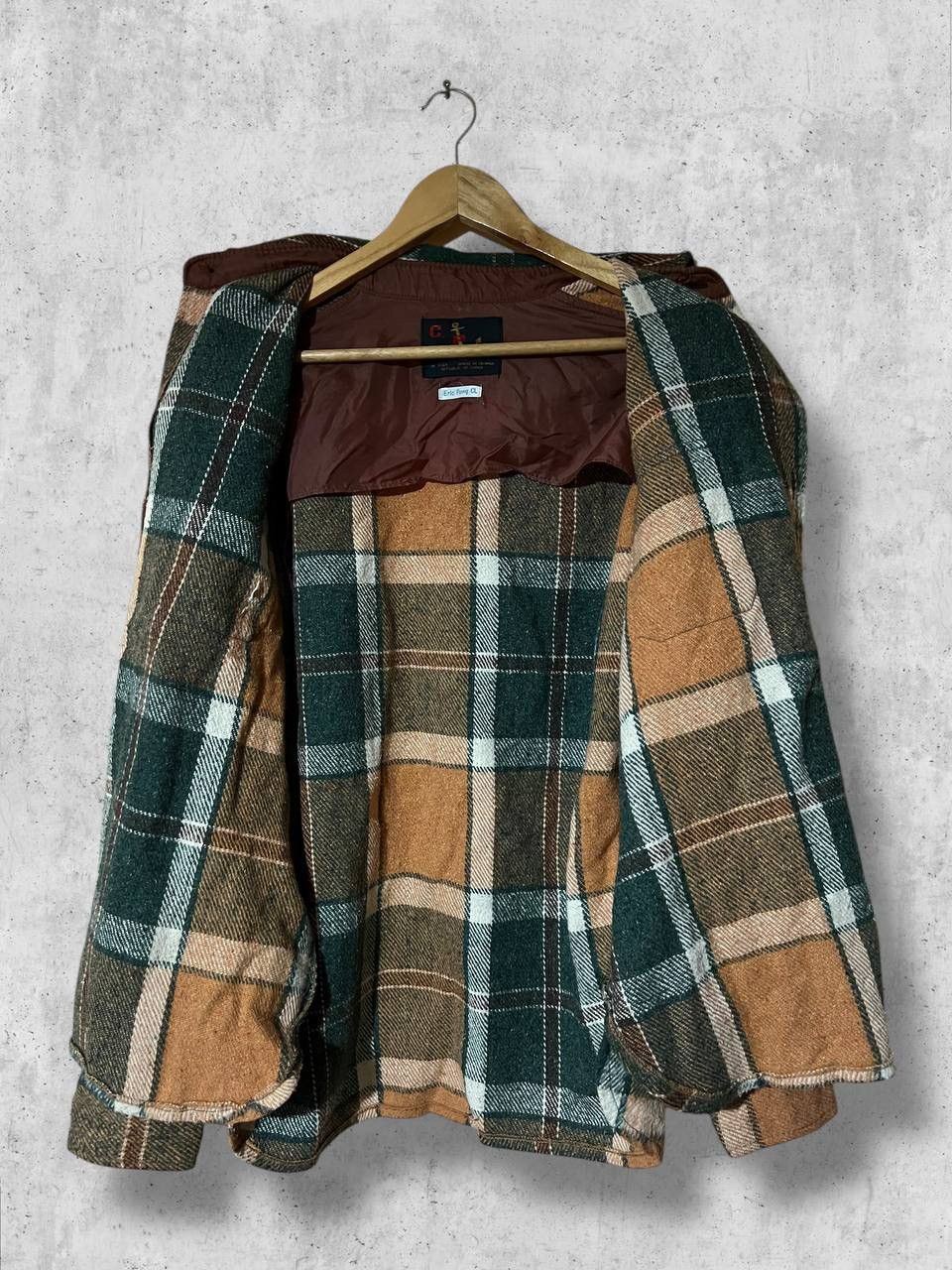 Vintage CPO Made in Taiwan 1970s heritage flannel wool shirt vintage Size US M / EU 48-50 / 2 - 7 Thumbnail