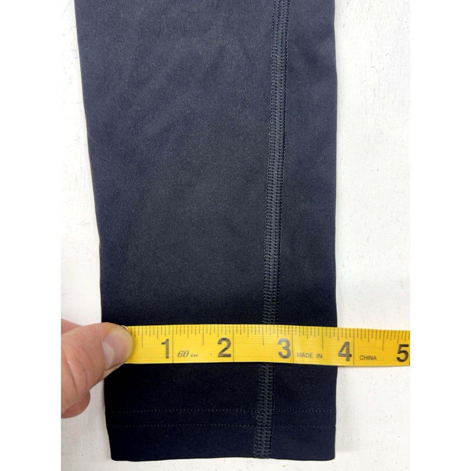 Gymshark Gymshark Leggings Women’s S Black High Rise Running Stretch Back Zip Pocket Athletic Activewear 26 Inseam Size 28" / US 6 / IT 42 - 7 Thumbnail