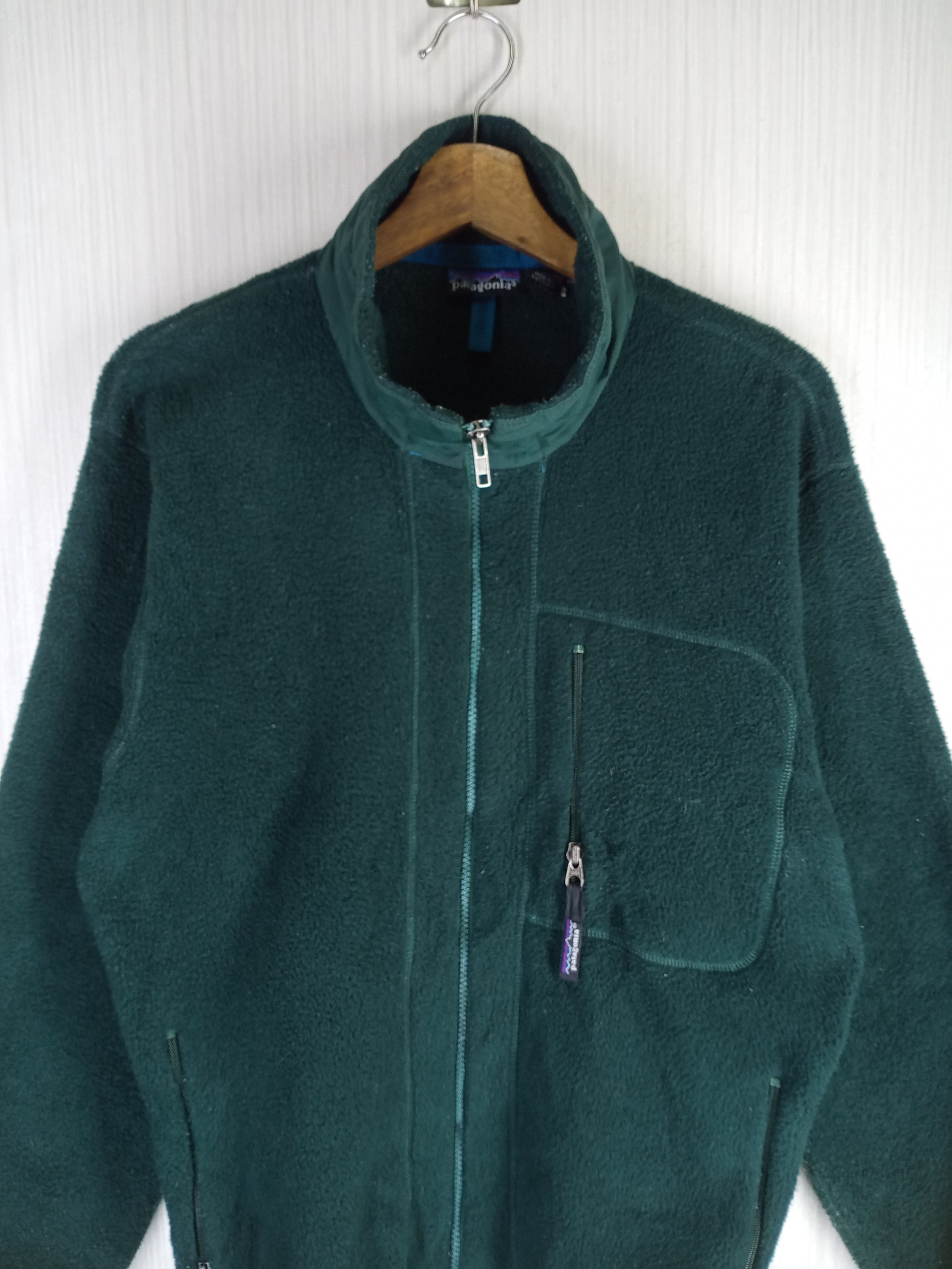 Patagonia Rare Vintage Patagonia Full Zipper Fleece Jacket Size US M / EU 48-50 / 2 - 2 Thumbnail
